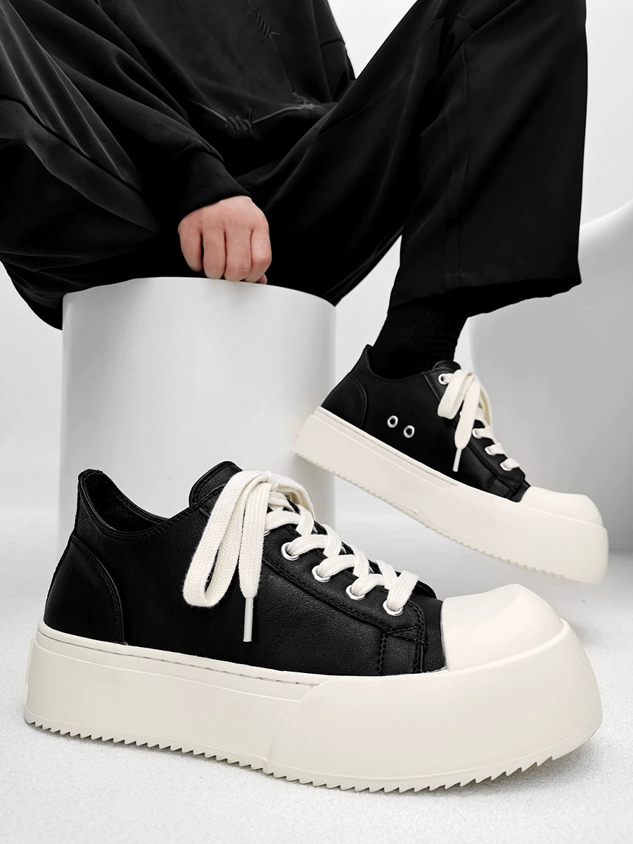 Classic Chunky Platform Low Top Sneakers
