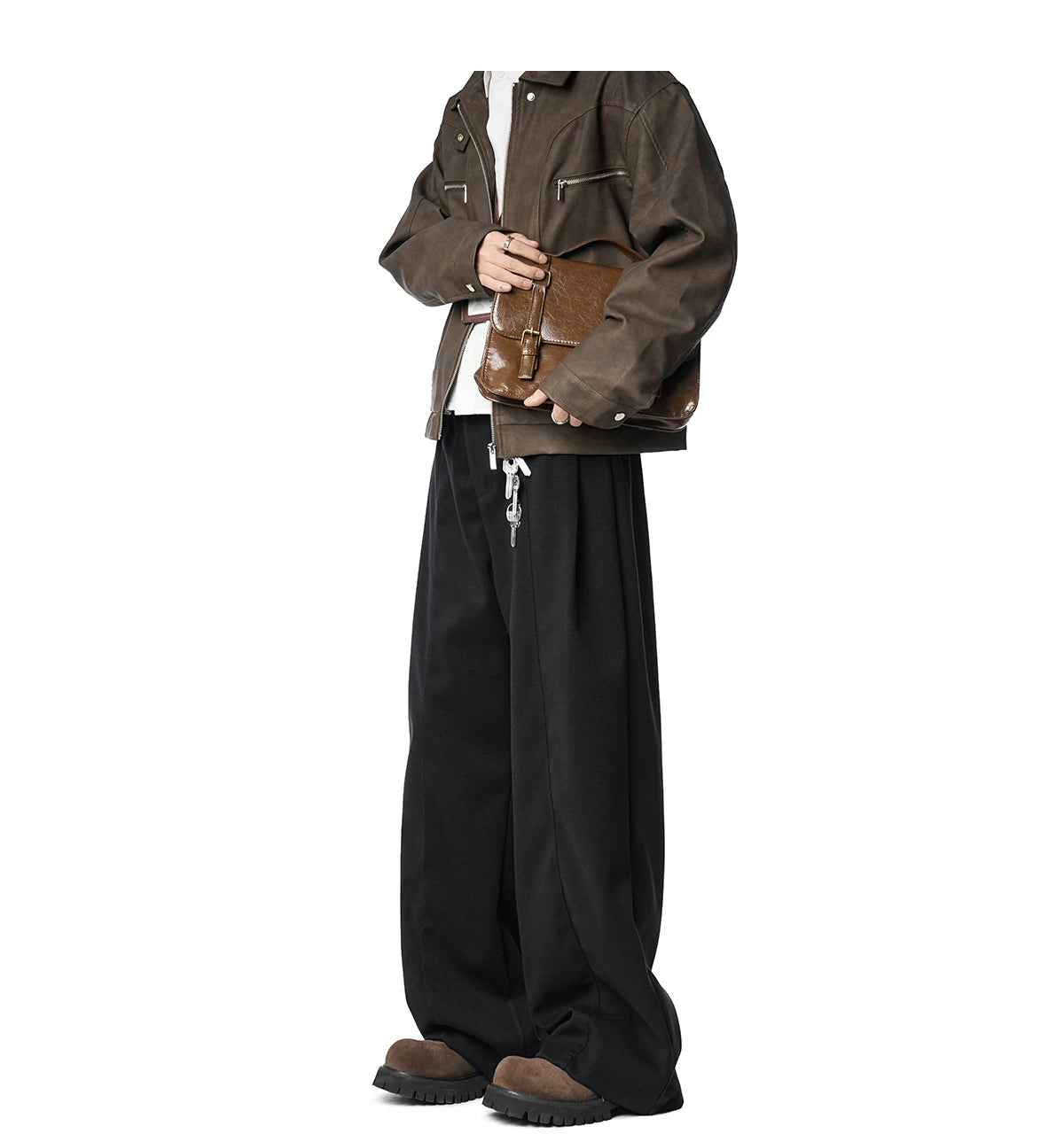 Cafe Scholar Woolwide Trousers
