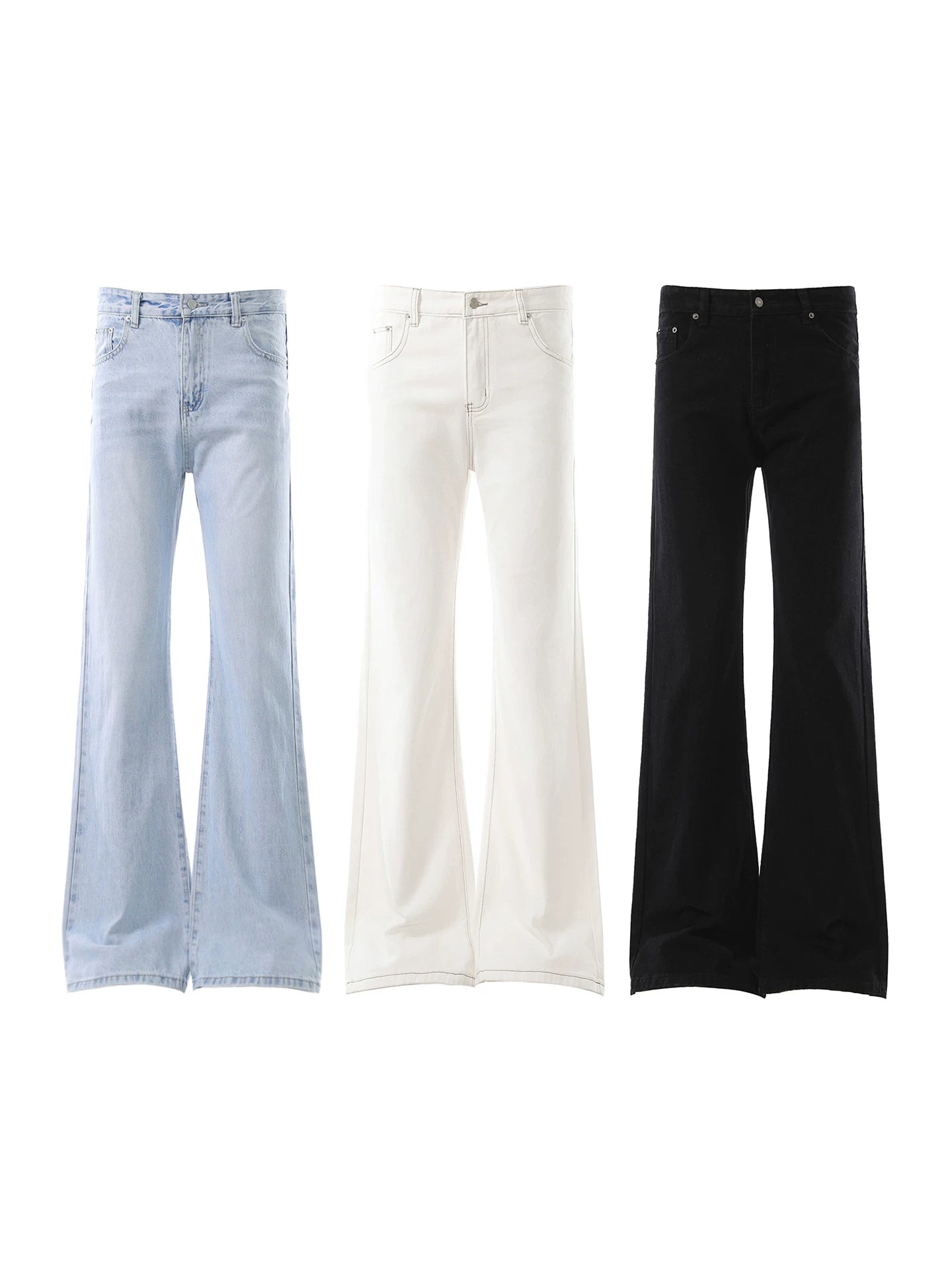 Palette High‑Rise Flare Jeans
