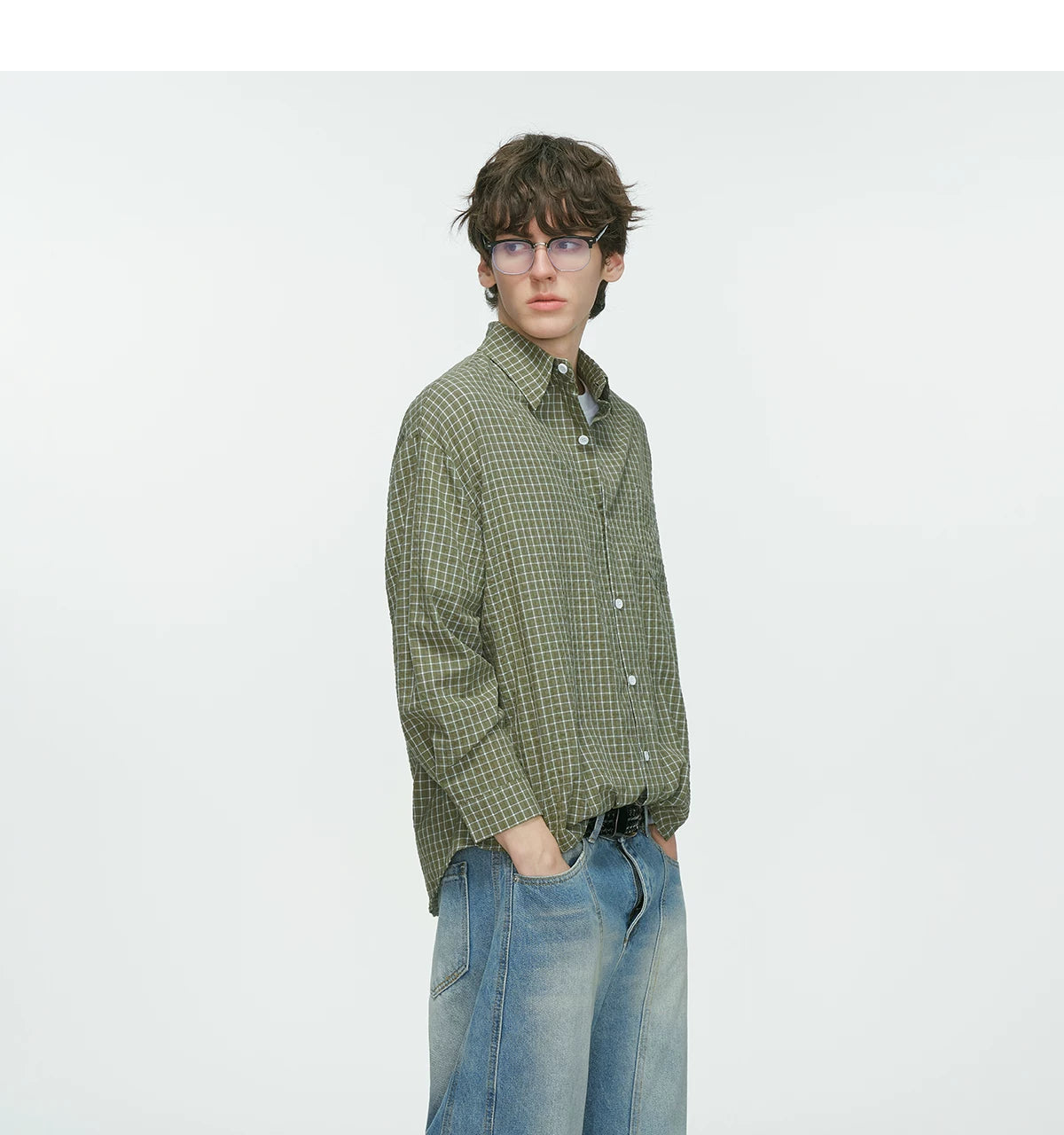 Metro Grid Relax Fit Shirt