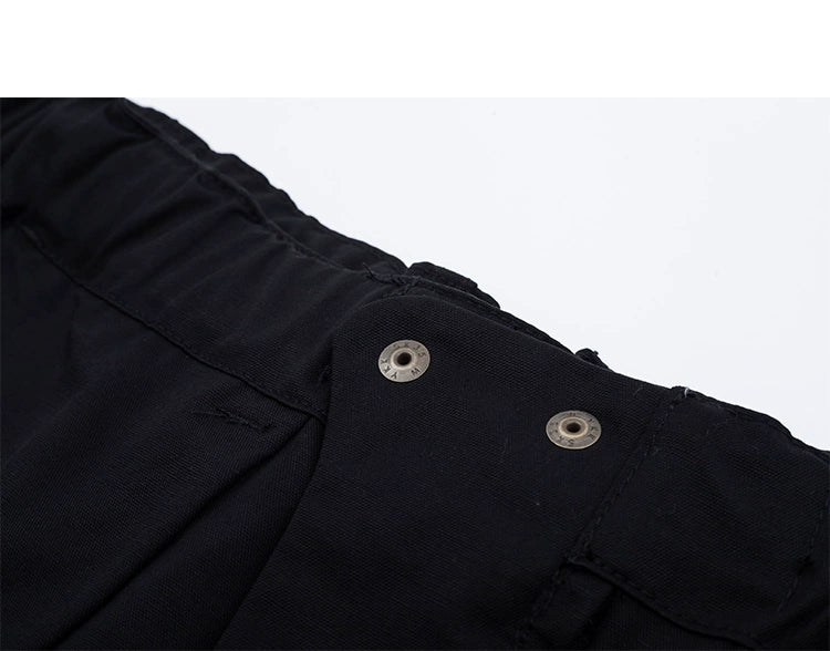 Straight-Leg Cargo Pants with Large Pockets