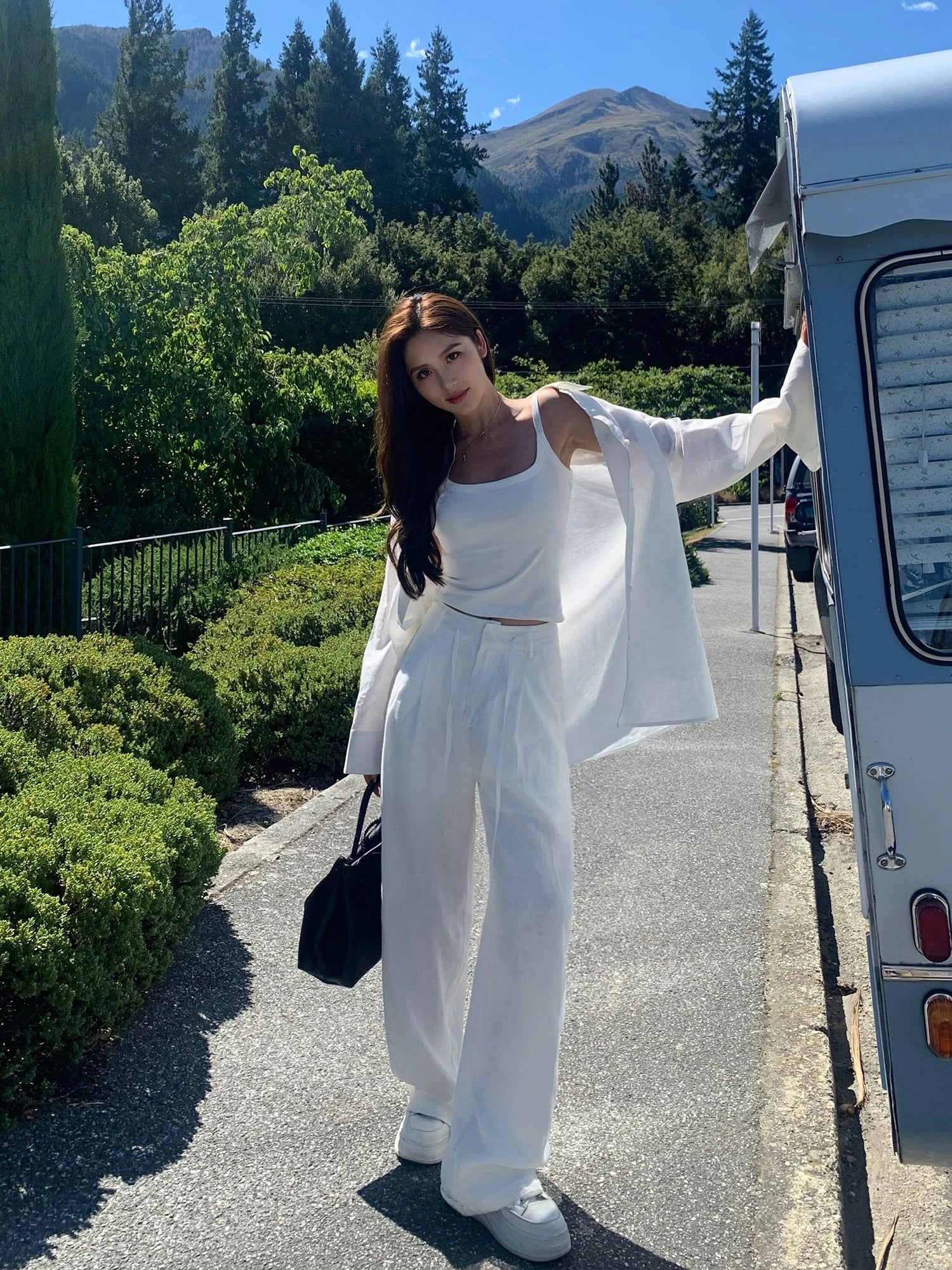 Harbor Breeze Oversized Linen Shirt
