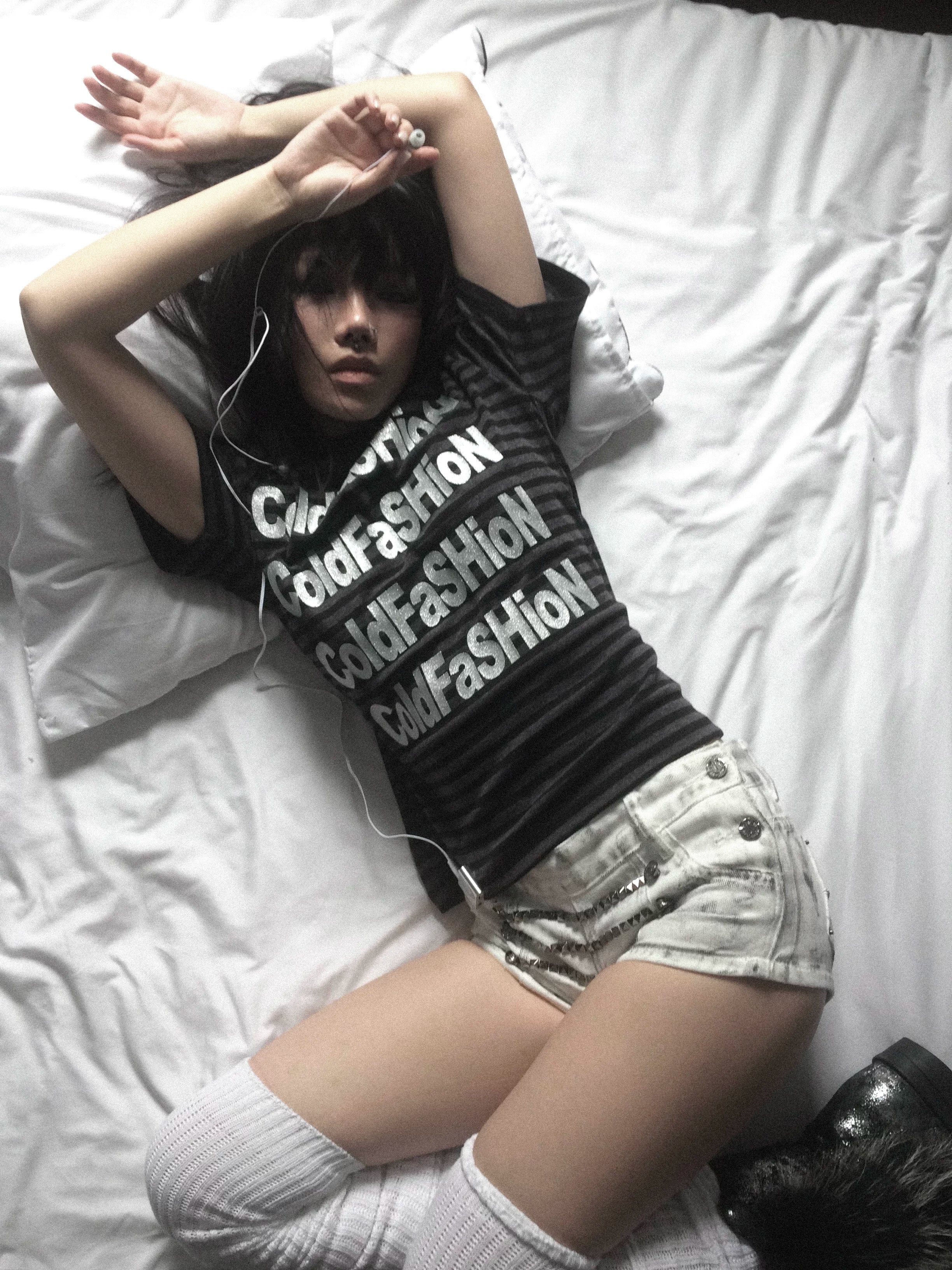 Quad Stripe Graphic Tee