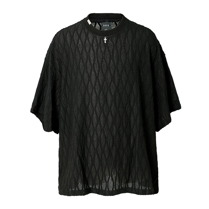 Diamond Pattern T-Shirt - chiclara