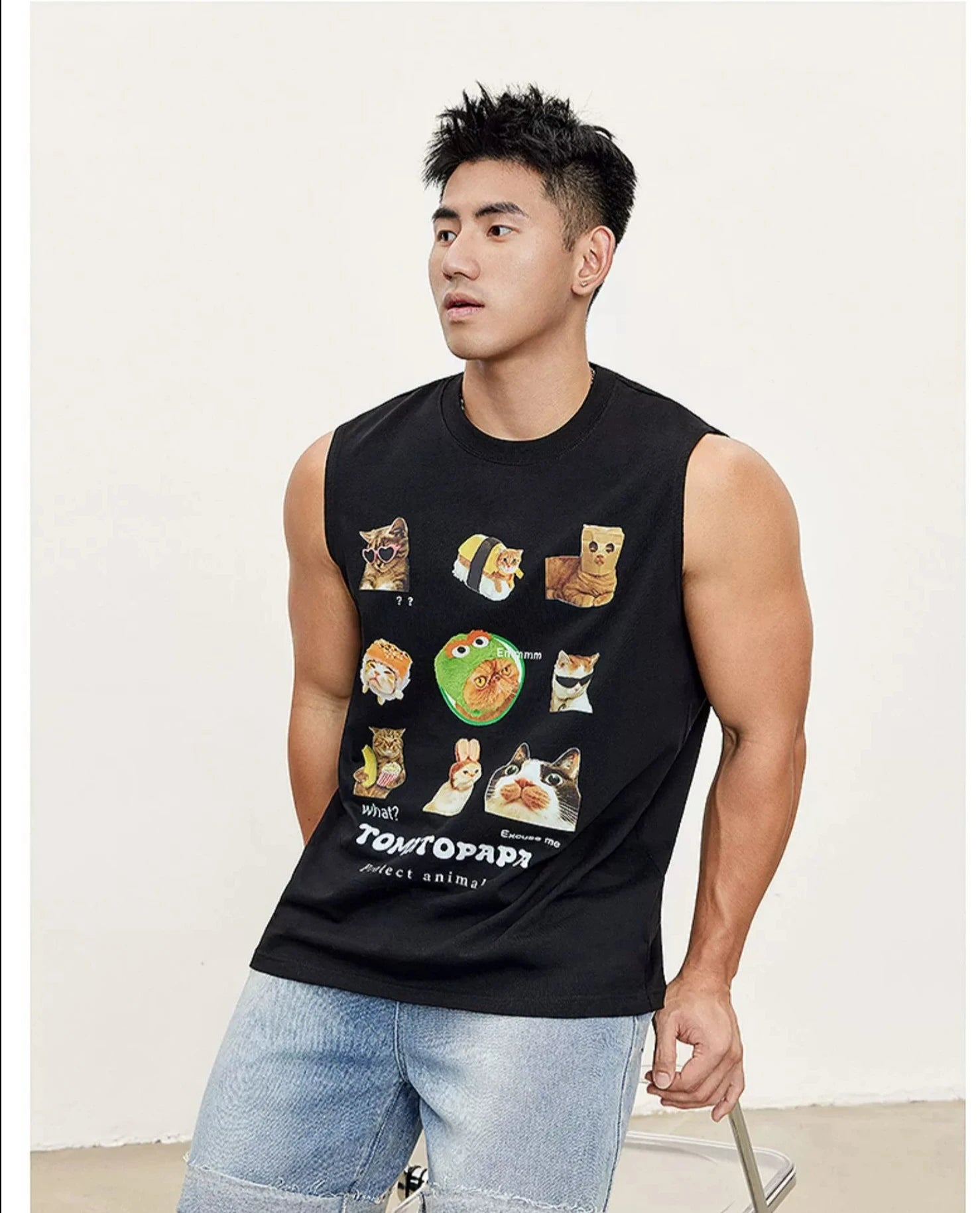 Cat Meme Tank Top