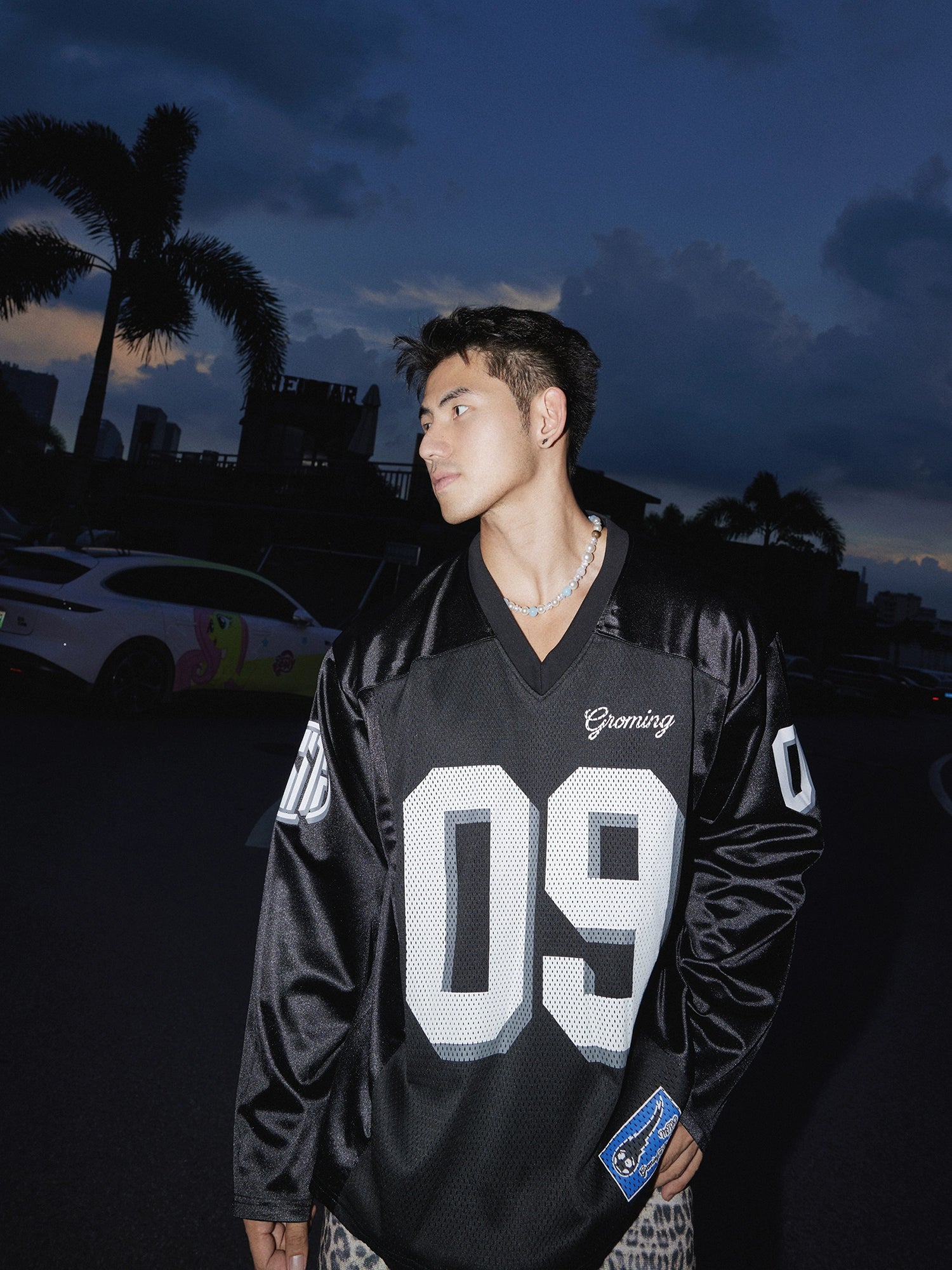 Midnight Panther Varsity Mesh Jersey