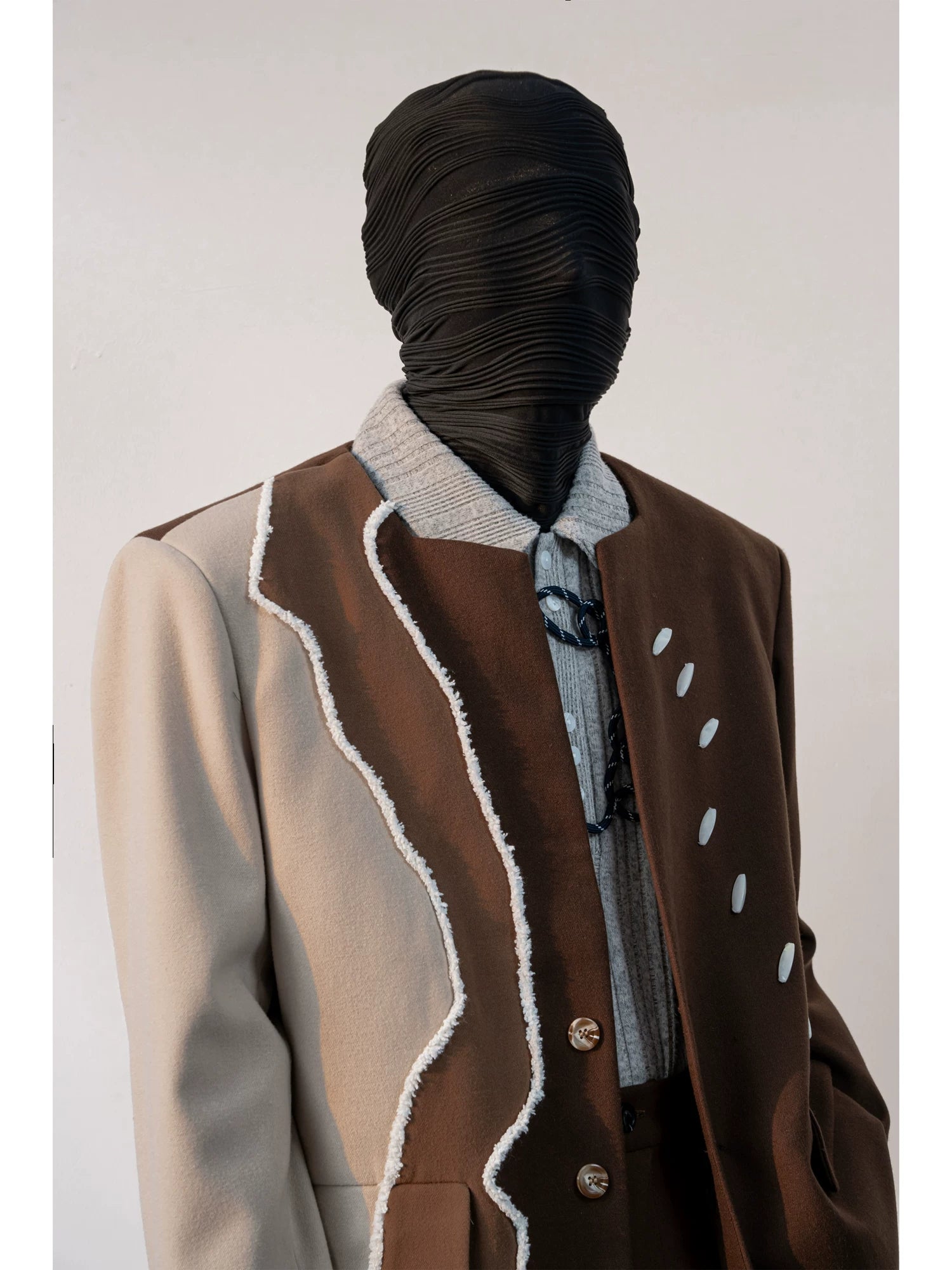 Dune Tide Shell-Embellished Split Blazer