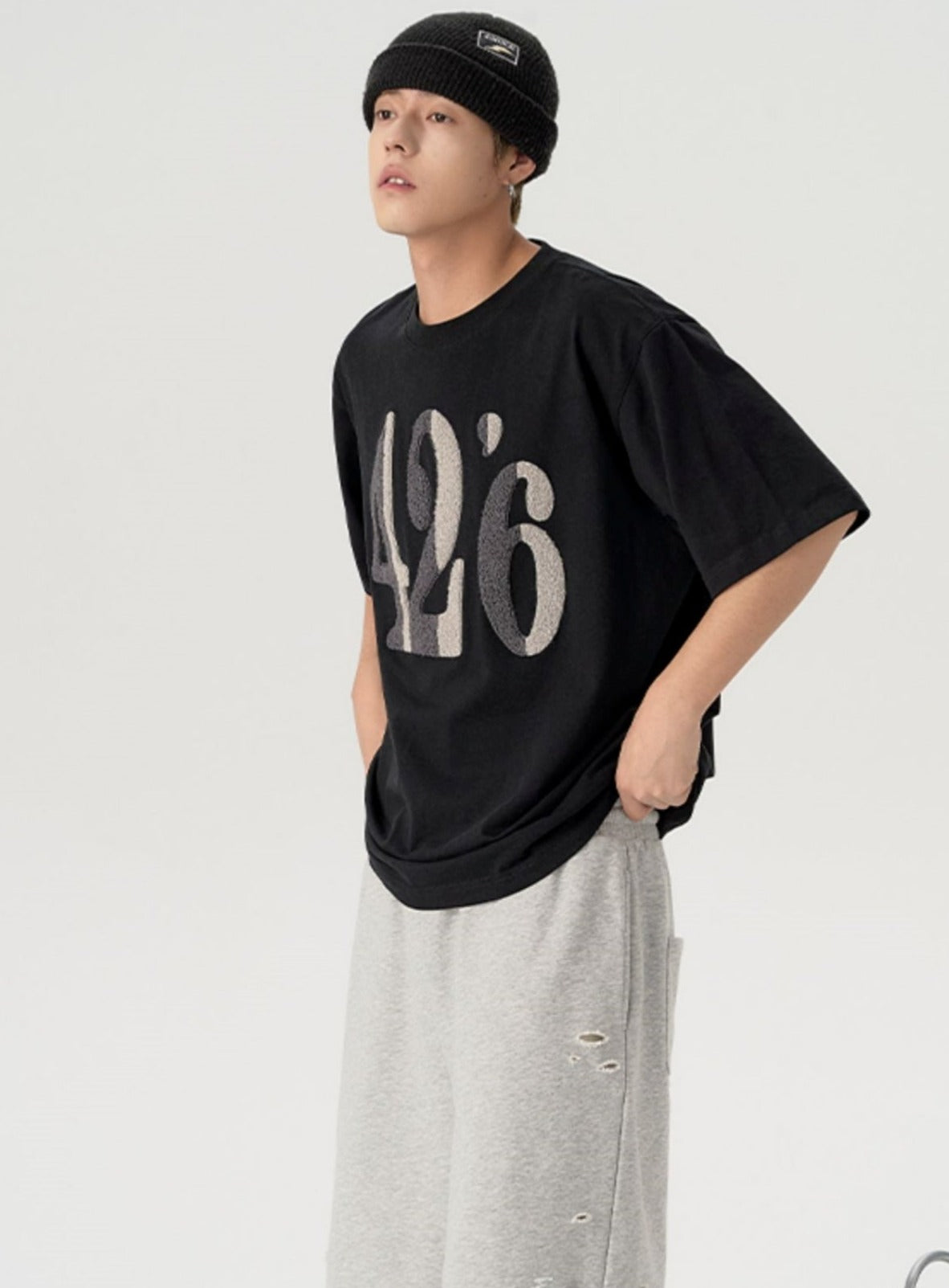 Summer Towel Logo Print Tee - chiclara