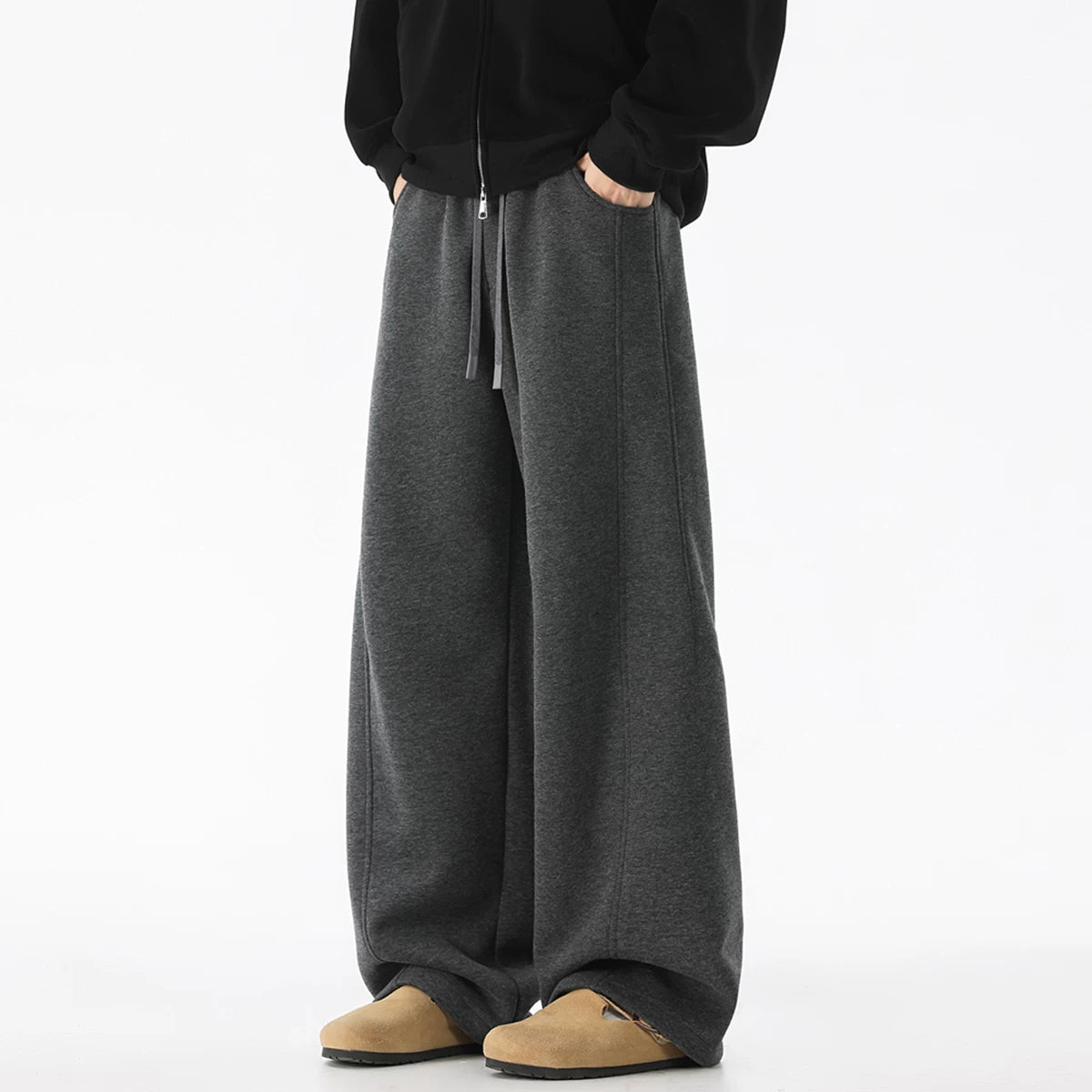 Flow Fleece Wide-Leg Sweatpants
