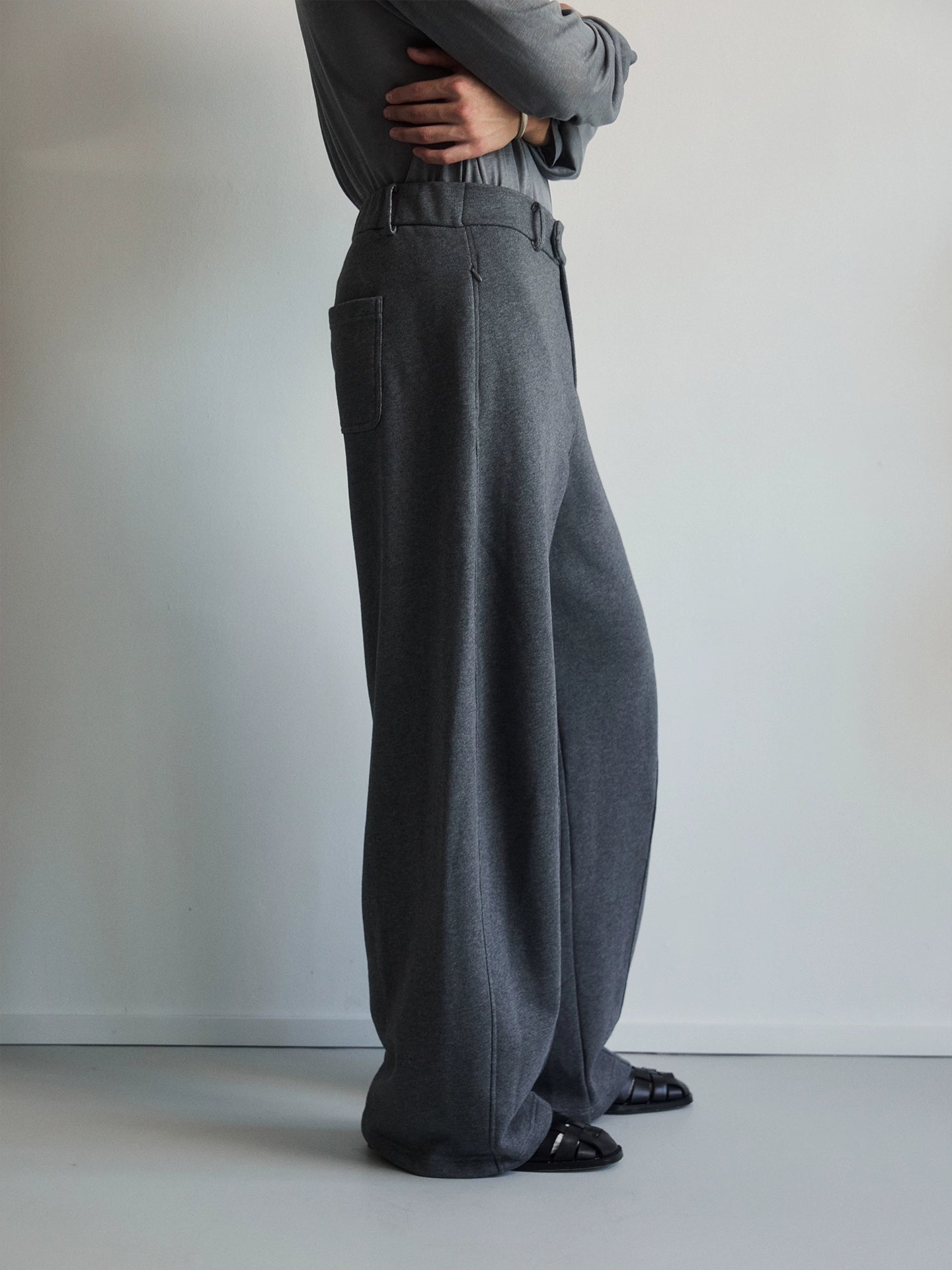 SlateFlow Soft Tailored Trousers