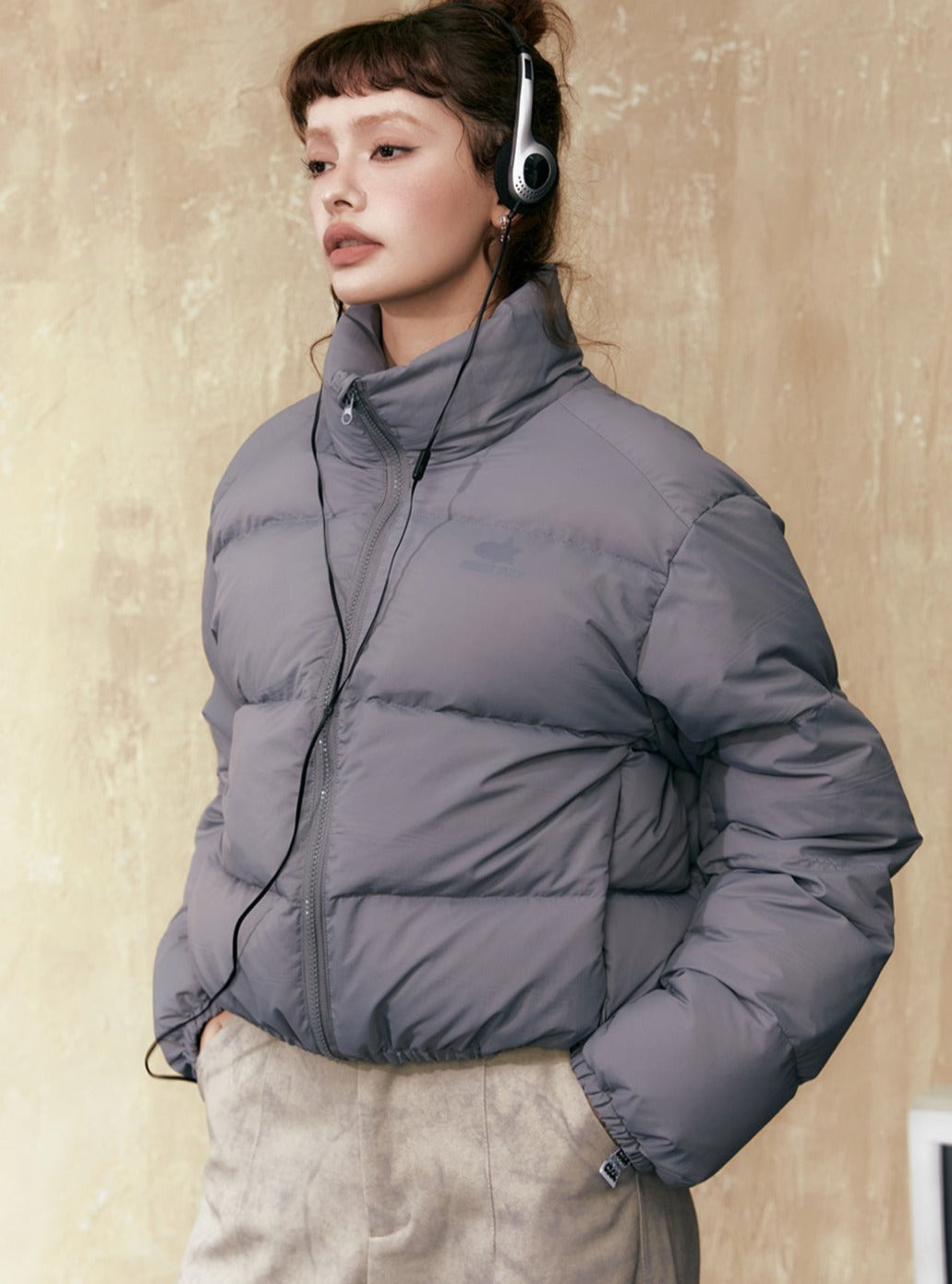 Urban Short Style 90Fil Puffer Jacket - chiclara