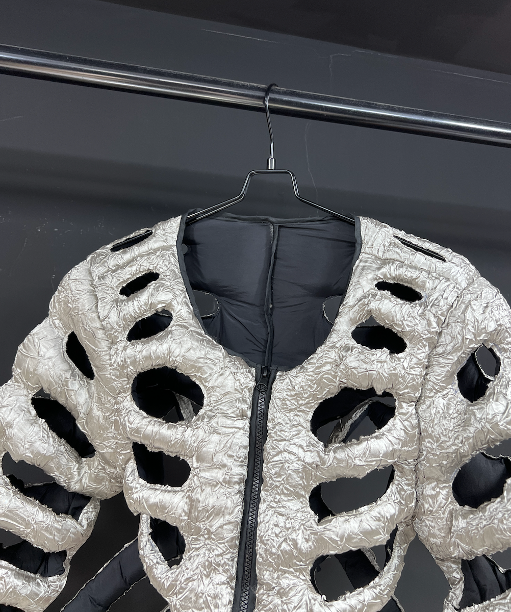 Frostbite Exoskeleton Cutout Jacket