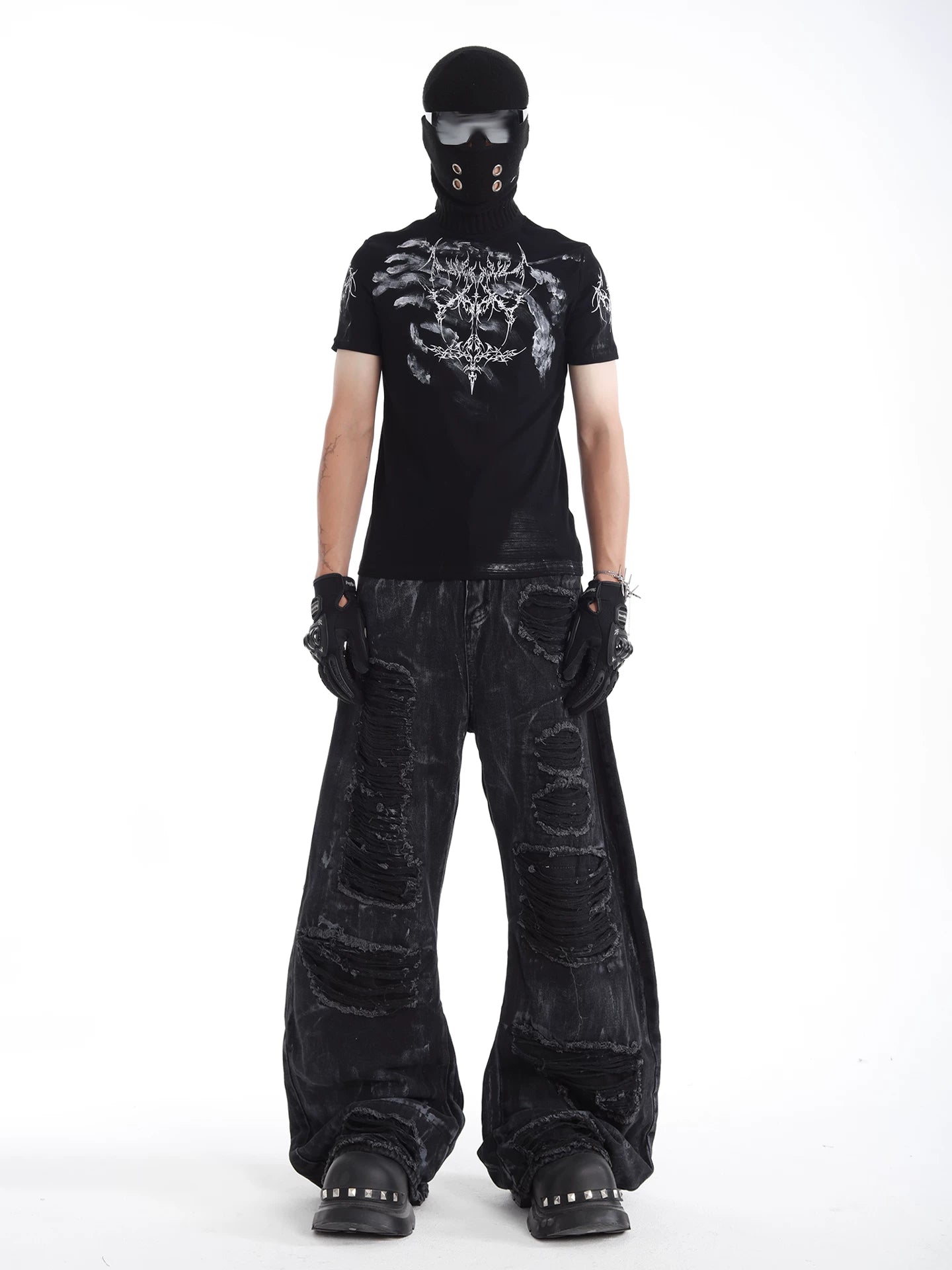 Ashveil Destroyed Balloon Jeans