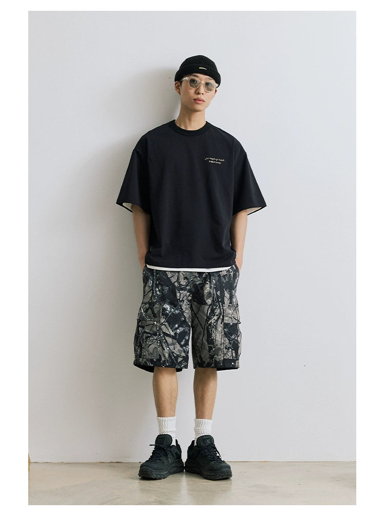 Reversible Camouflage Shorts