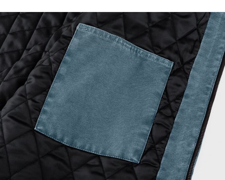 Two-Tone Quarry Collar Work Jacket