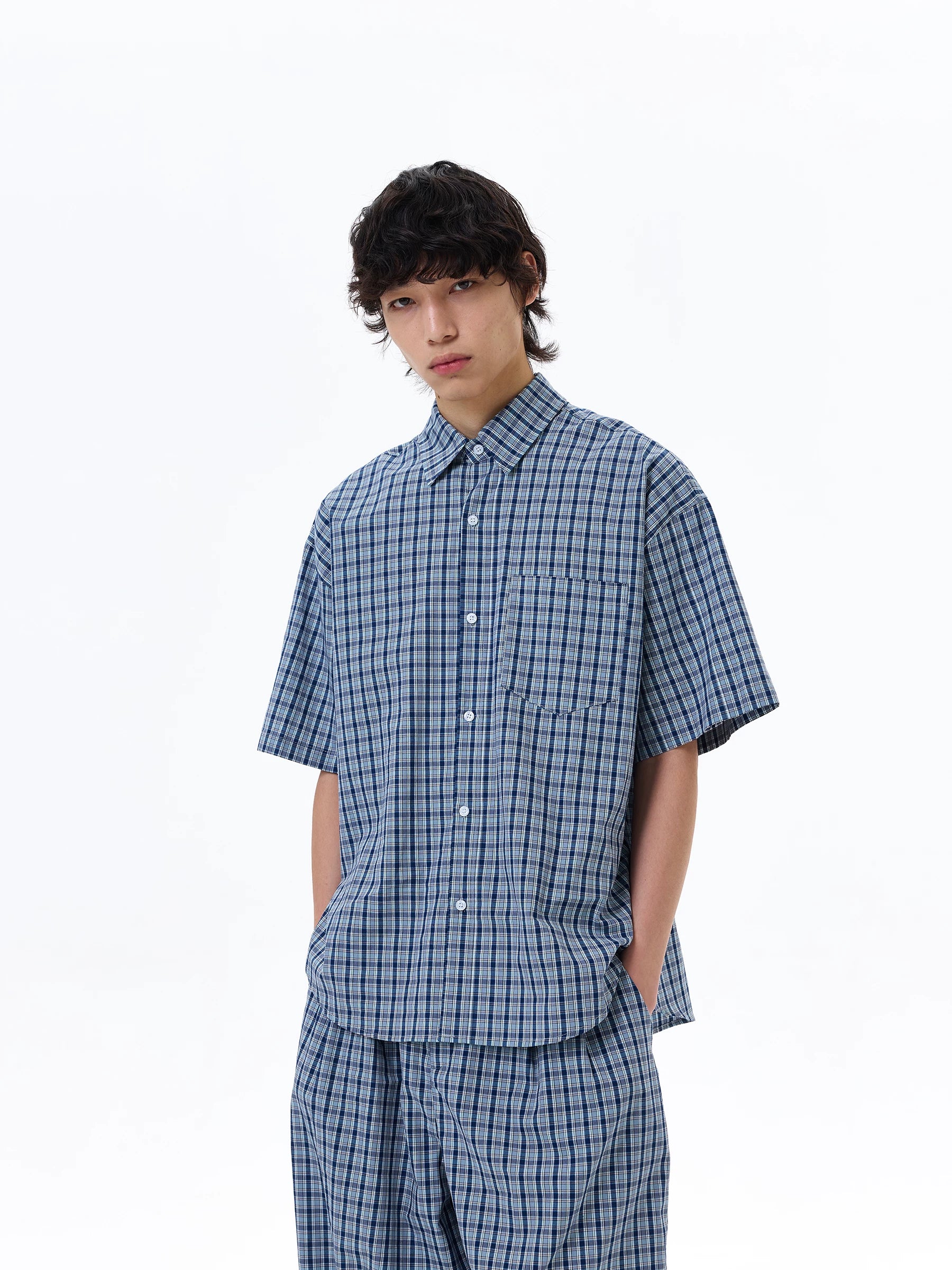 Harbor Grid Short-Sleeve Shirt