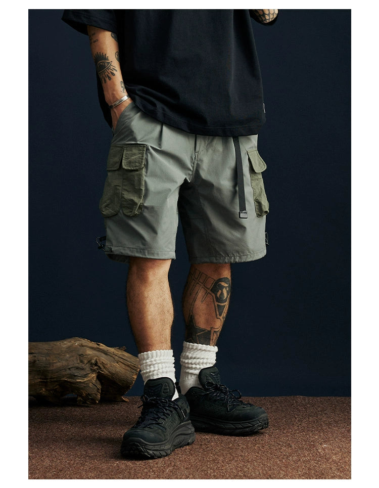 Large Pocket Cargo Shorts