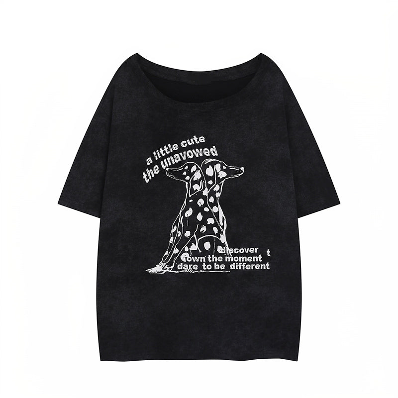 Dalmatian Dare Graphic Tee