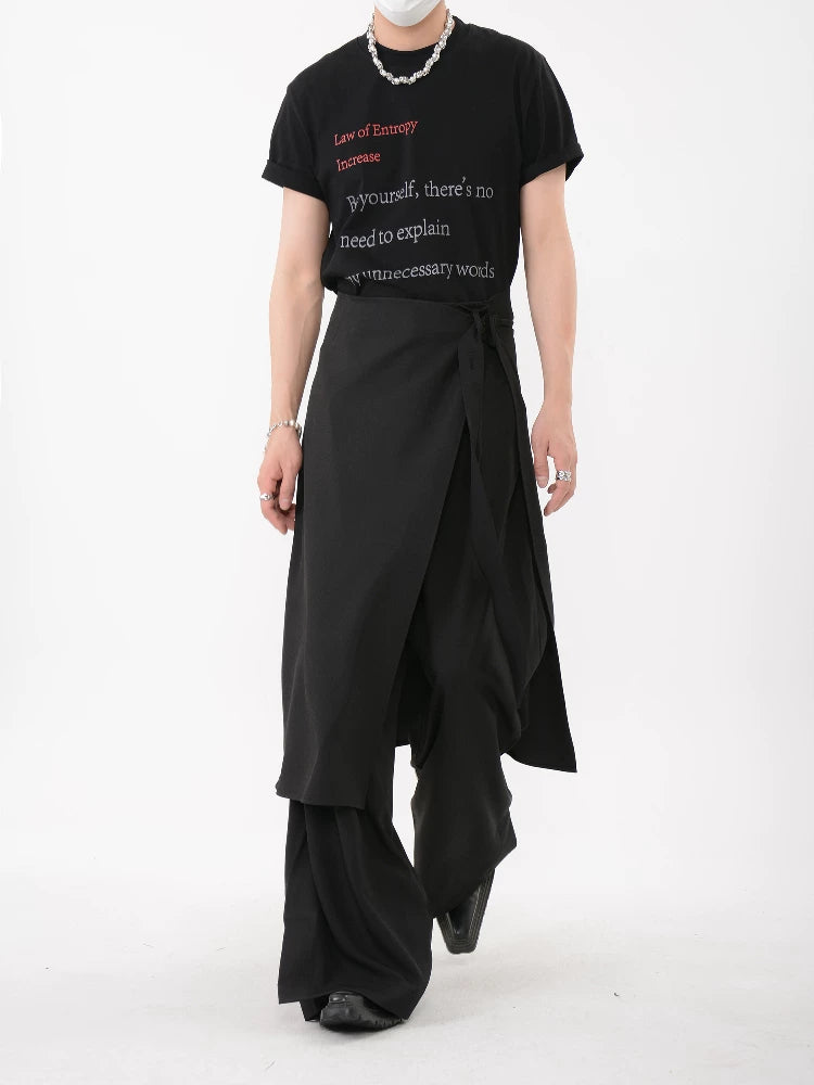 Shadowfold Wrap Layer Trousers