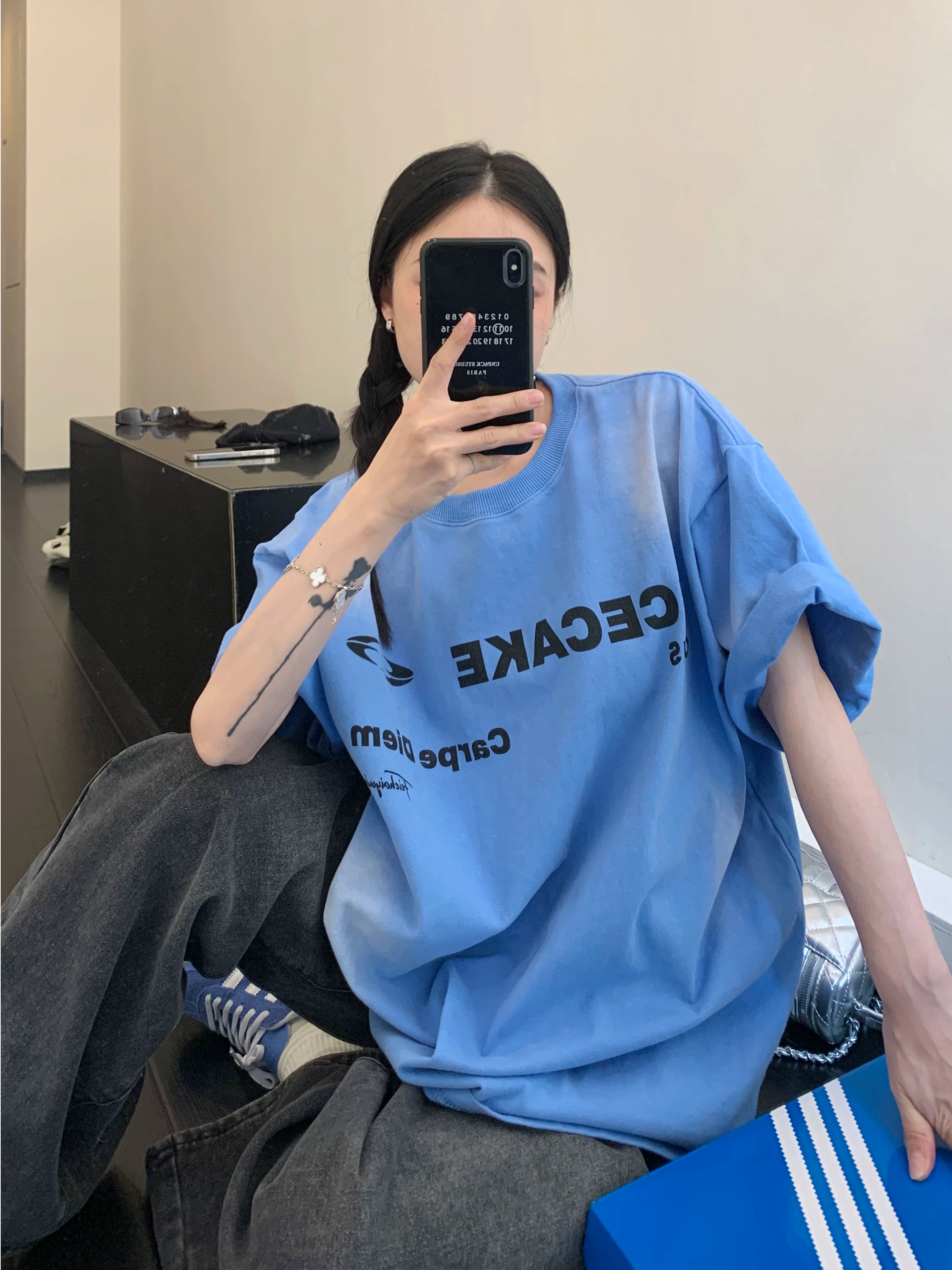 Sky Fade Ricecake Tee