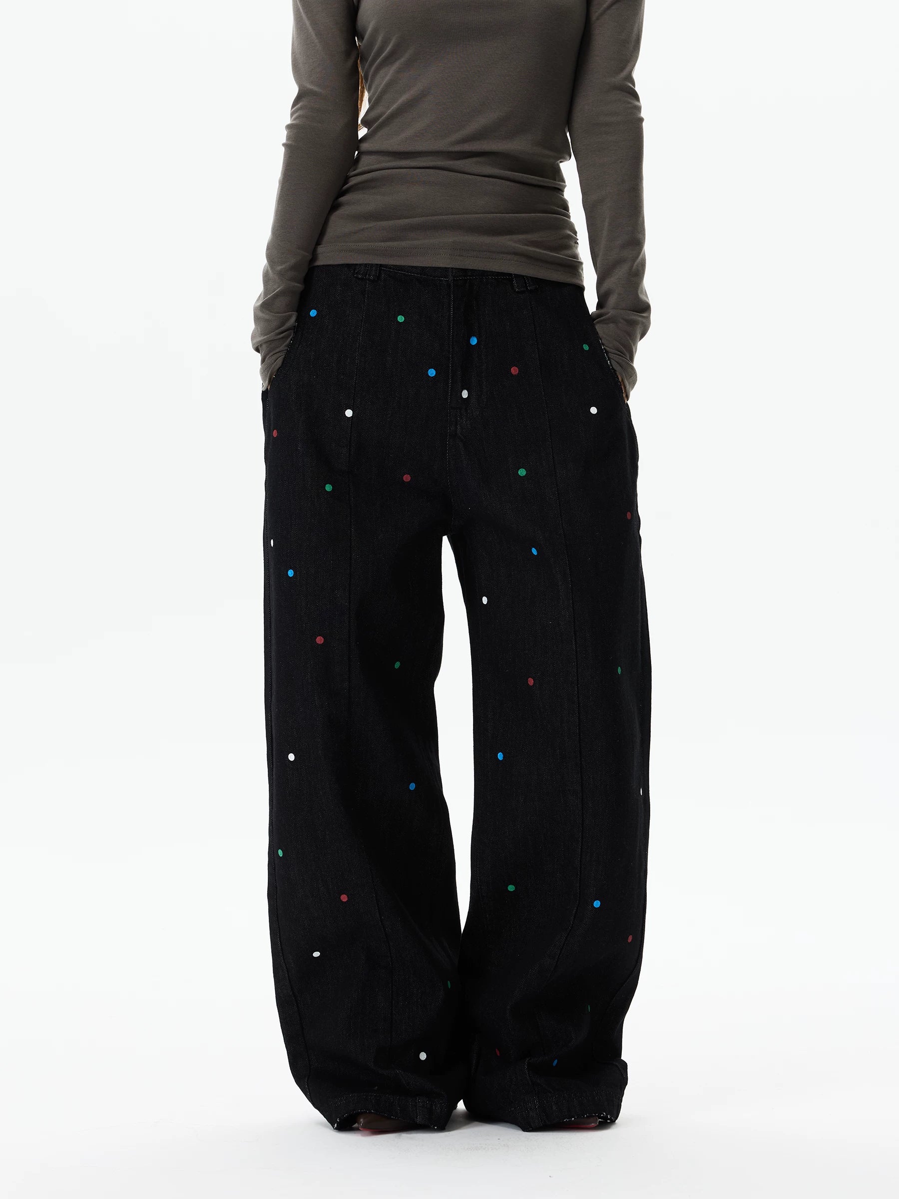 Pixel Pop Balloon Jeans