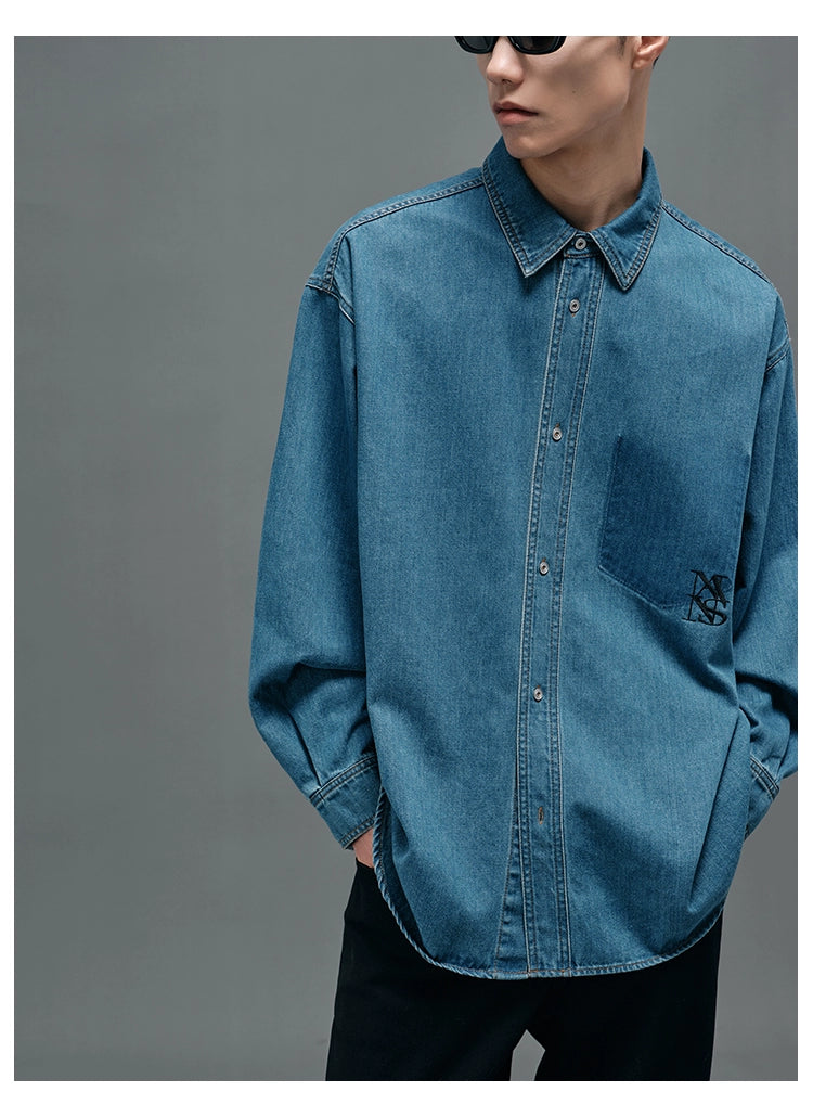 Washed Denim Shirt