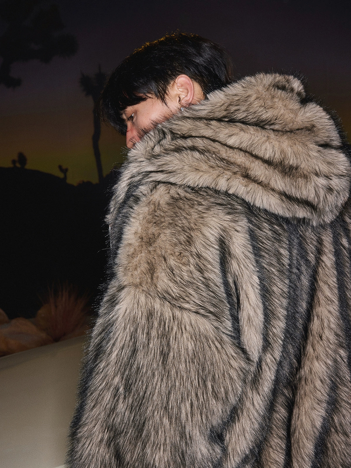 Wild Night Faux Fur Jacket