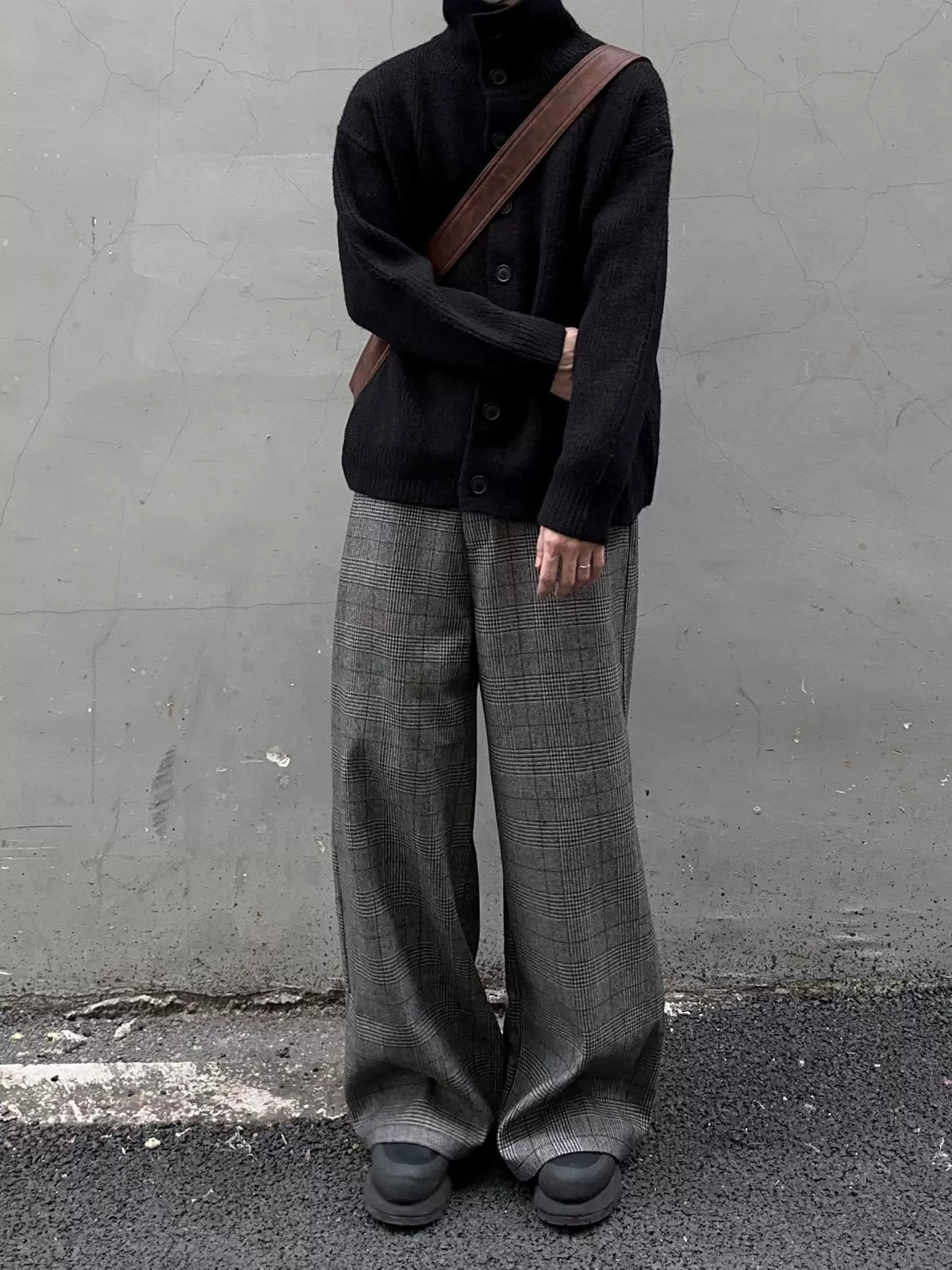 Bennett High-Neck Ribbed Knit Cardigan