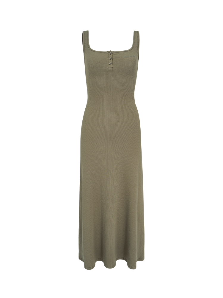 Sage Serenity Maxi Tank Dress