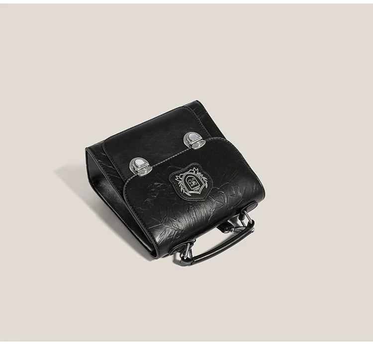 Midnight Crest Mini Satchel