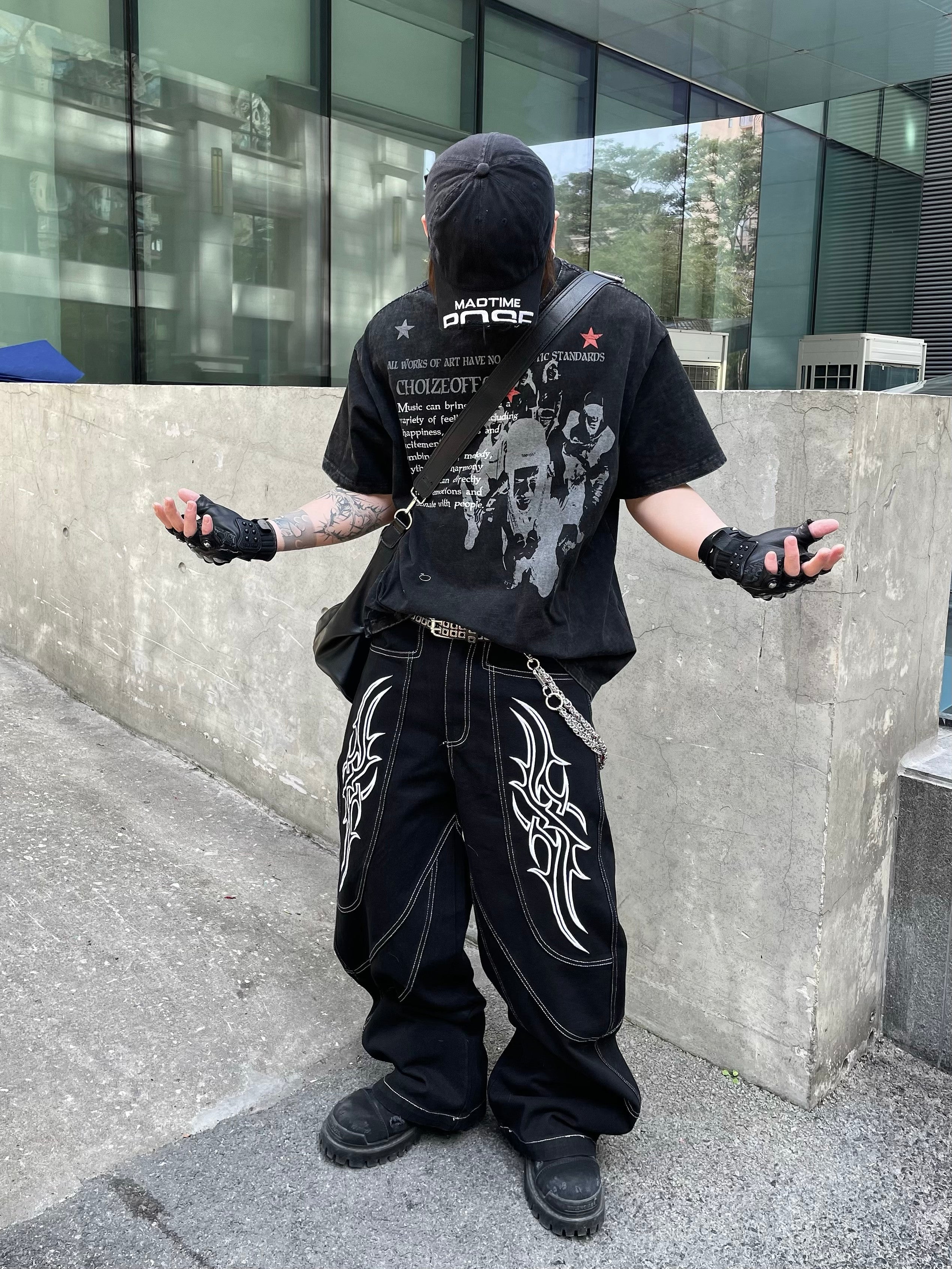 Rebel Edge Punk Graphic Tee