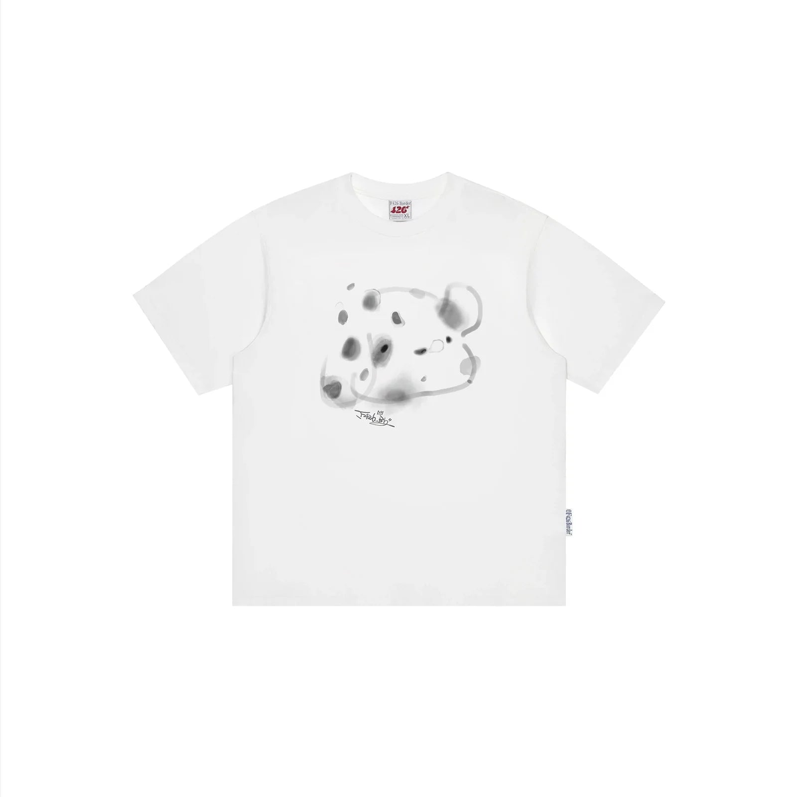 Graffiti Dalmatian Graphic Tee - chiclara