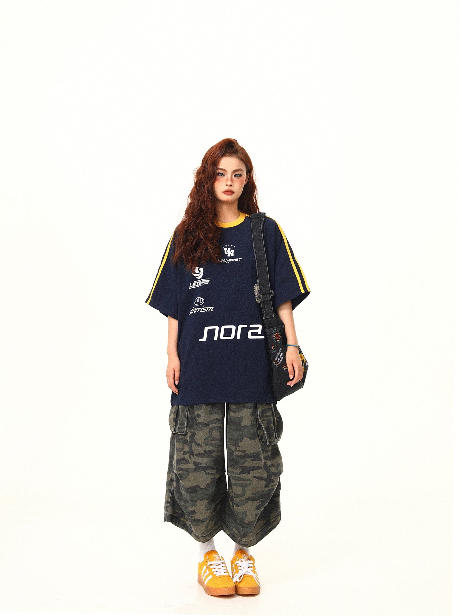 Navy Star Sporty Graphic Tee