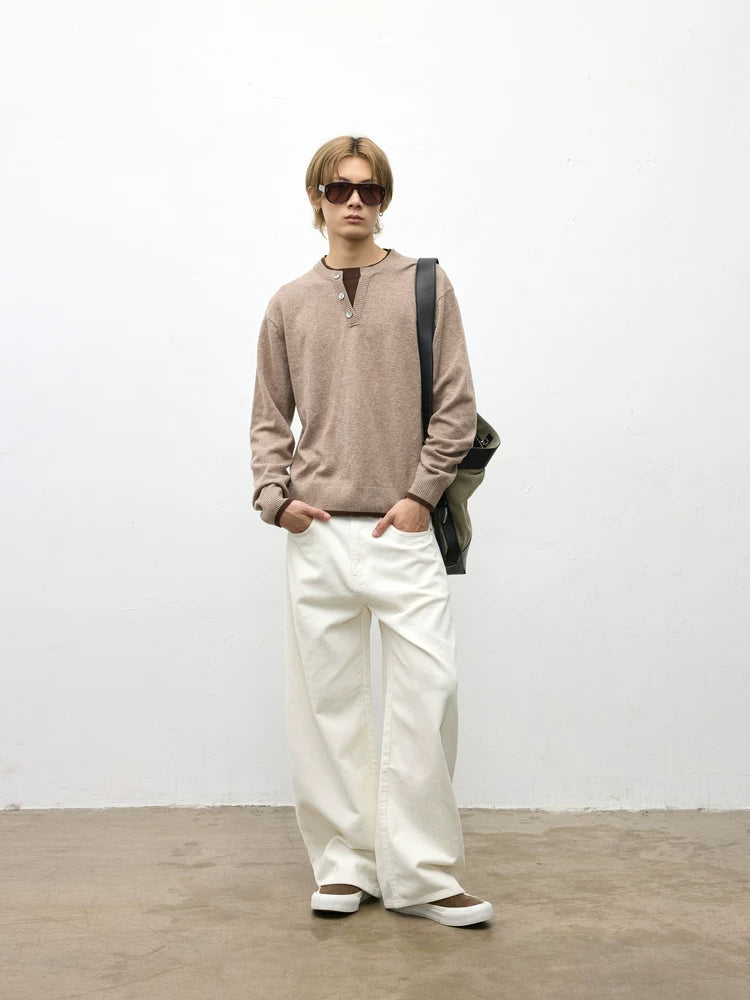 Marlow Wide-Leg Corduroy Trousers