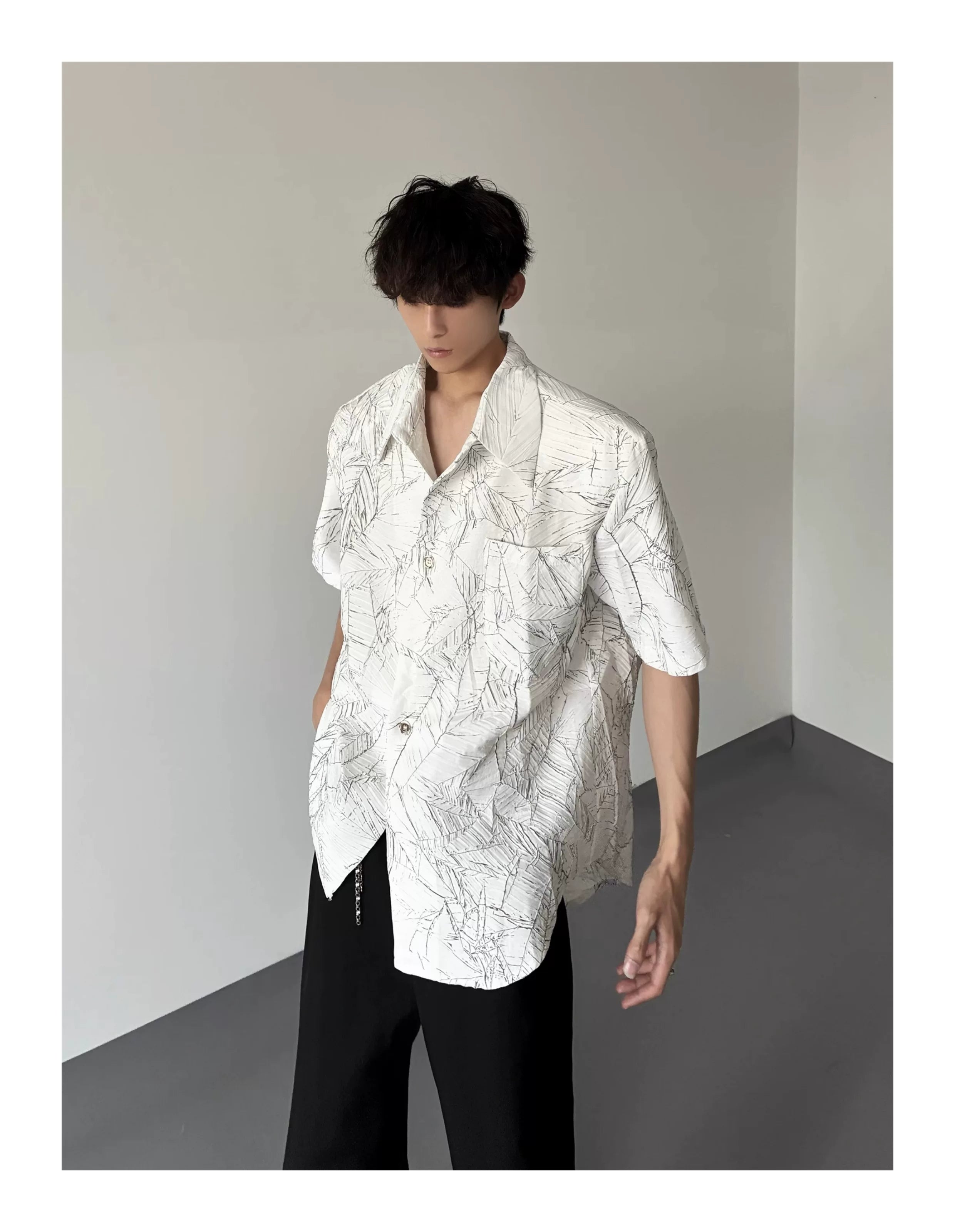 Frost Etch Oversize Shirt