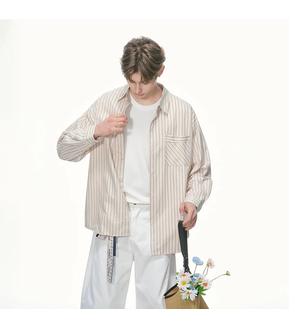 Coastline Vertical Stripe Easy Shirt