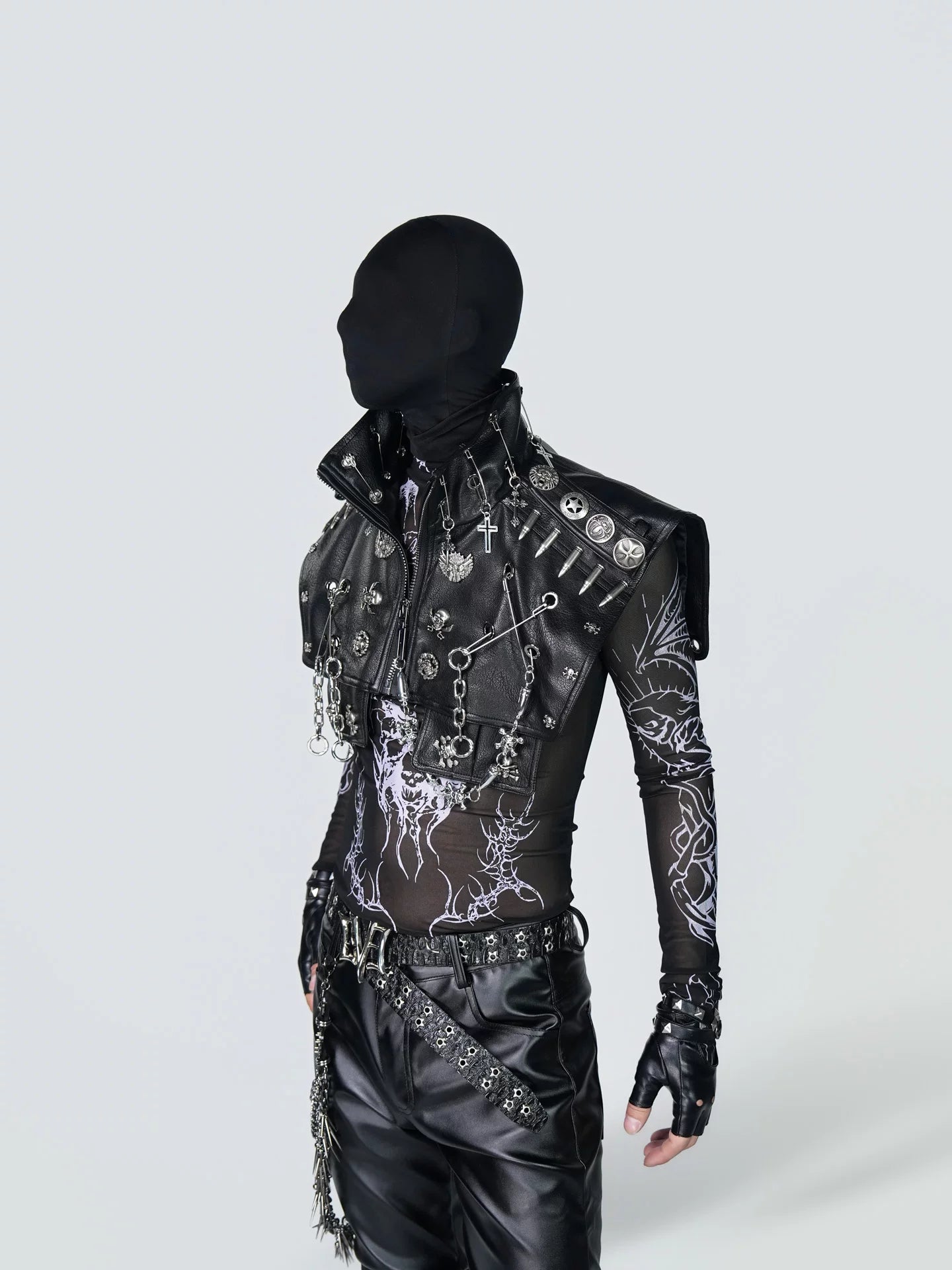 Obsidian Relic Relicry Hardware Harness Vest