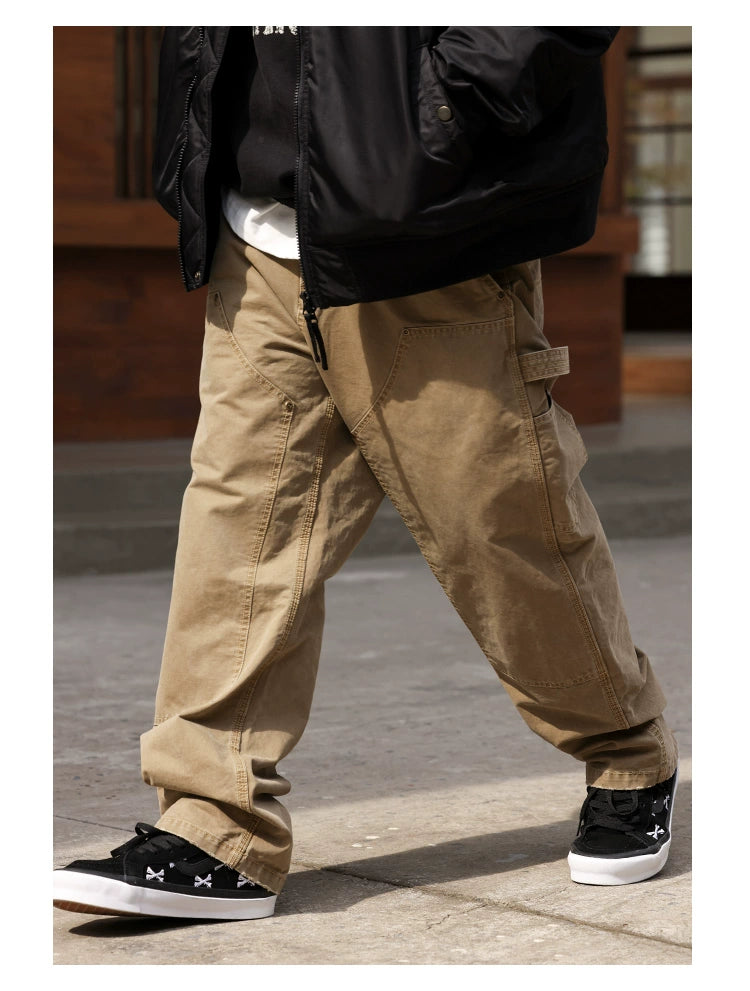 Multi-Pocket Double Knee Work Pants