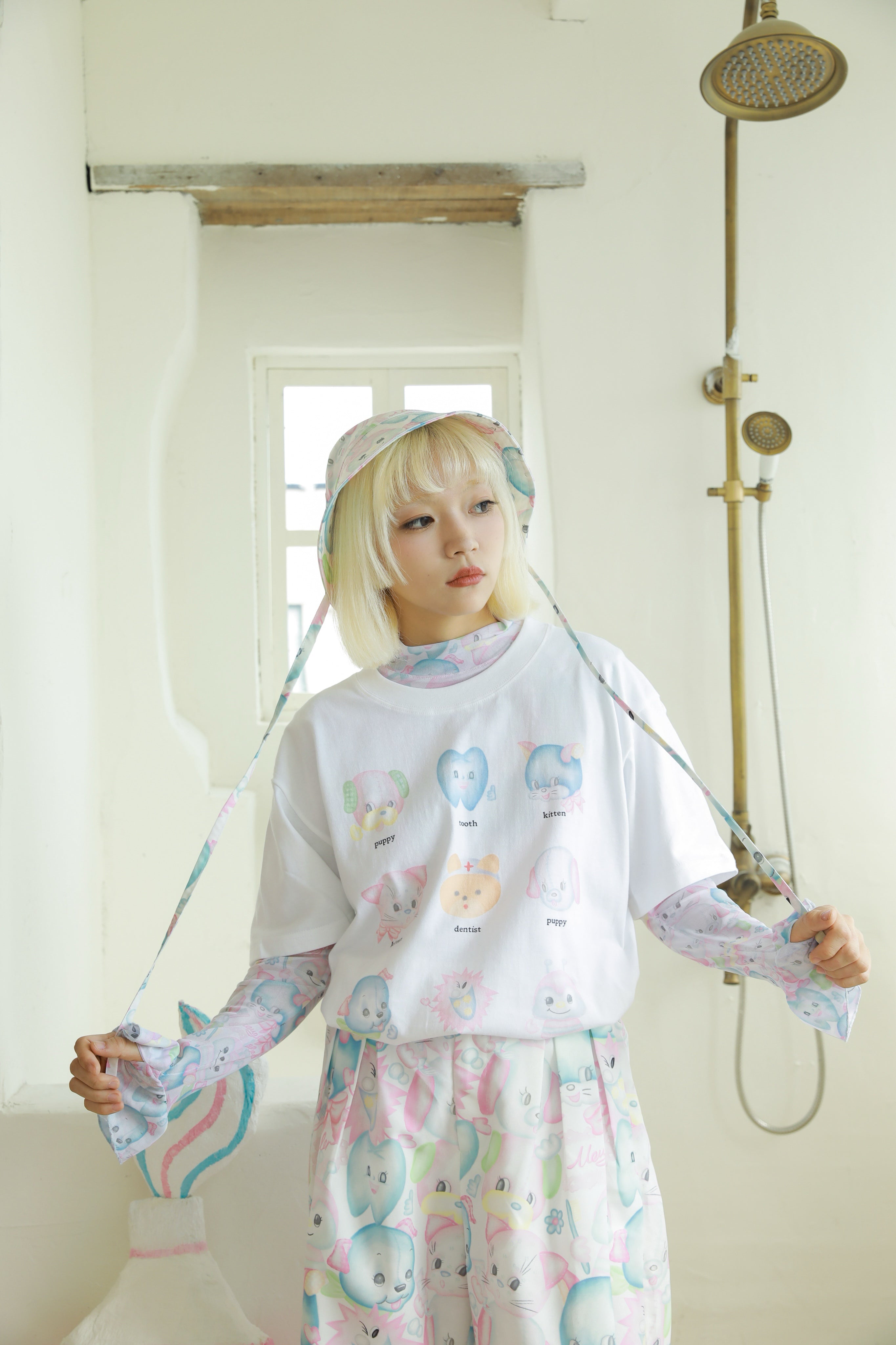 Kawaii Character T-shirt