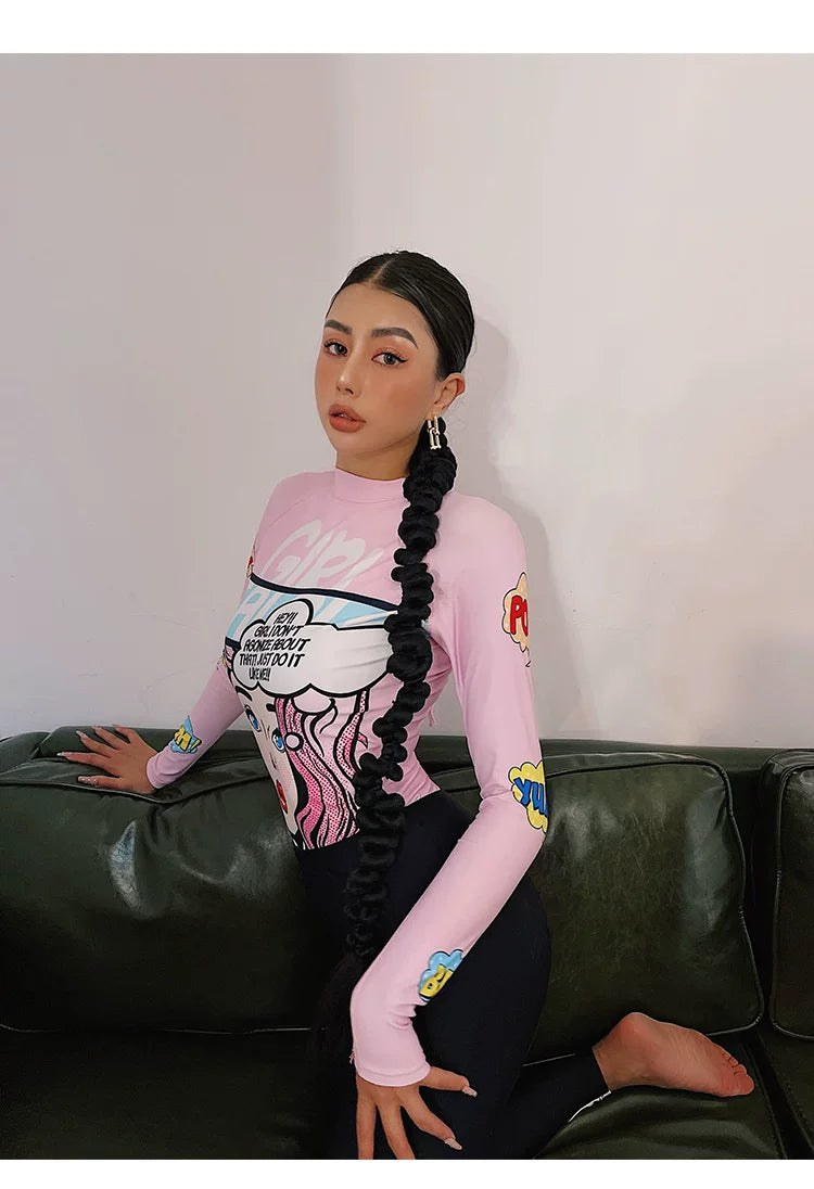 Bubble Pop Comic Surf Suit
