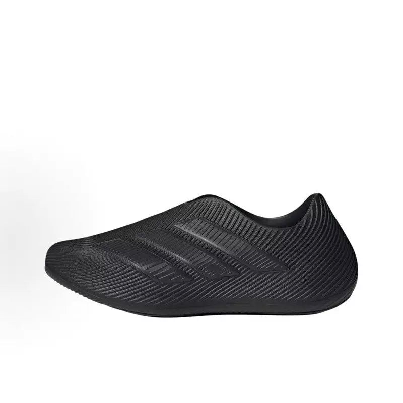 Sleek Striped Slip-On Sport Shoes