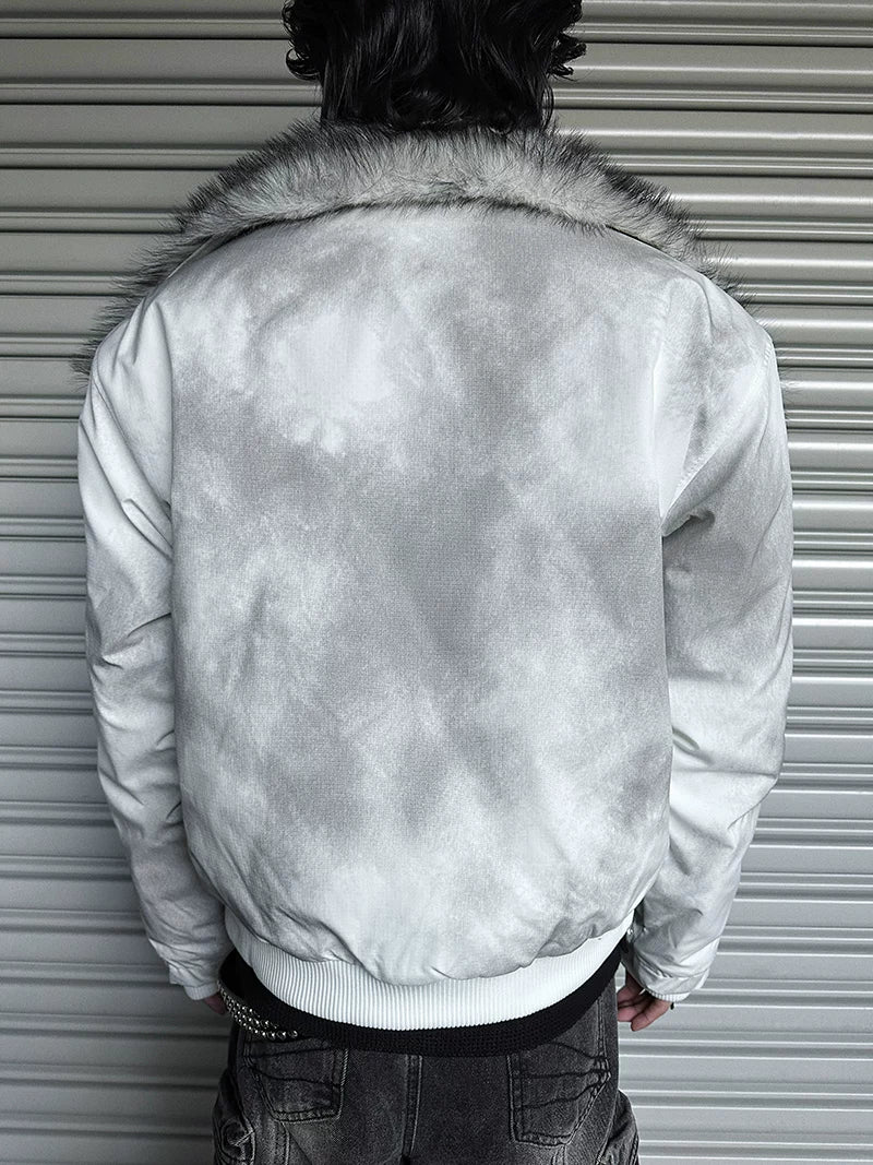 Frostbite Revenant Faux-Fur Aviator Jacket