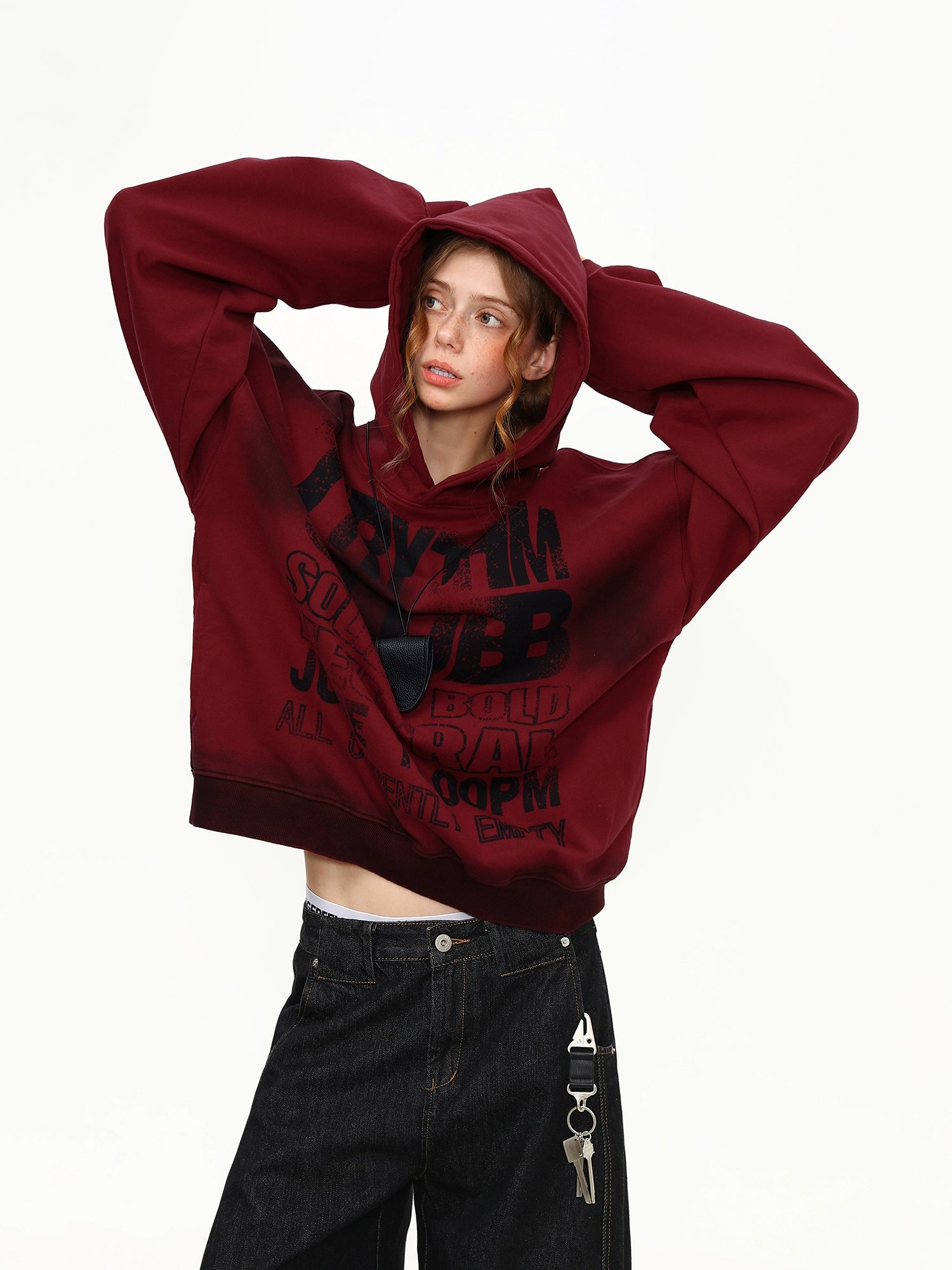 Crimson Rhythm Club Hoodie