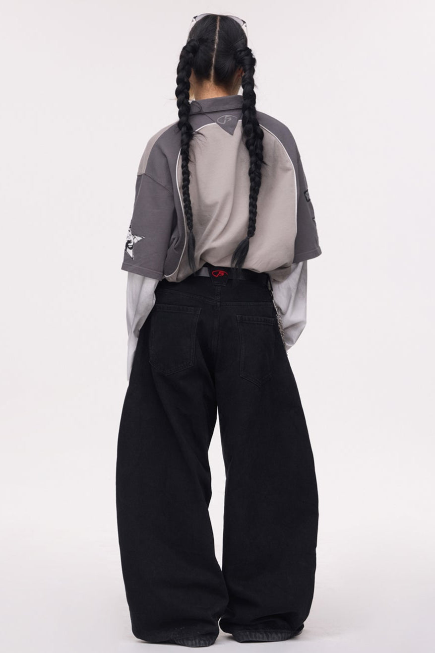Men's Versatile Loose Scimitar Pants