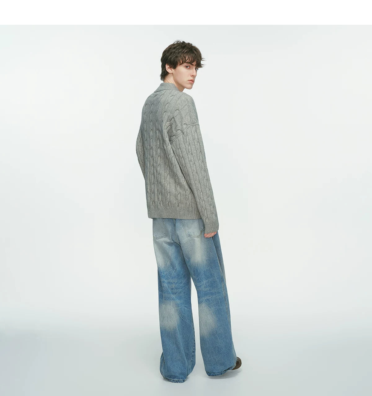Sandline Cable Half‑Zip Sweater