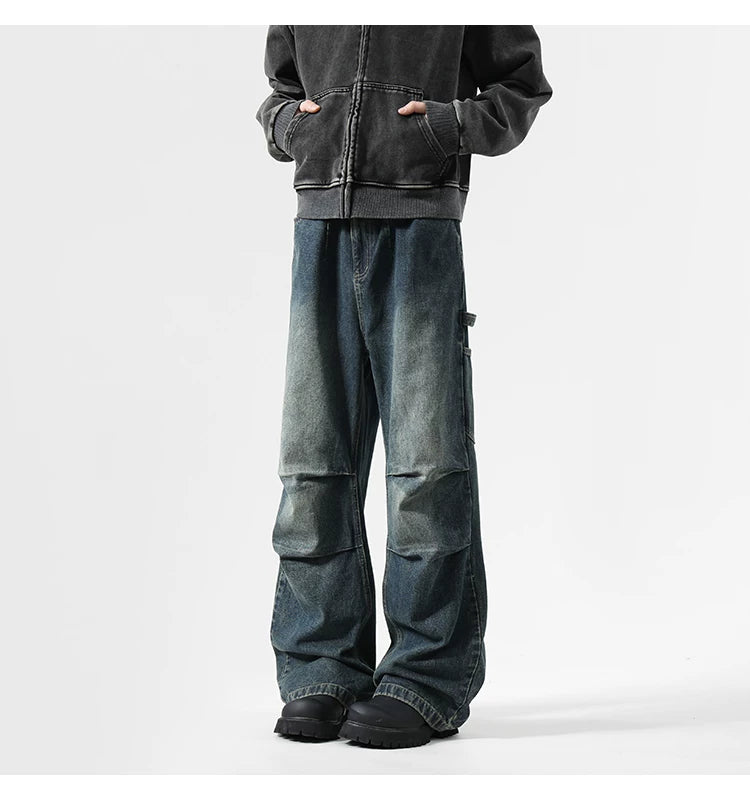 Dusk Fade Carpenter Balloon Jeans