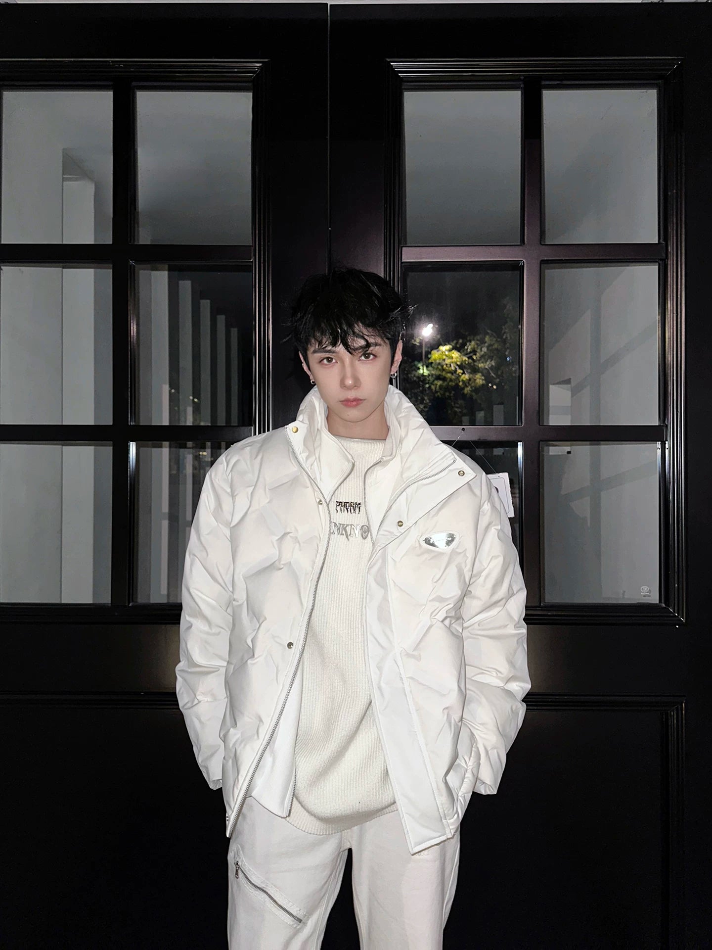 Arctic Prism Quilted Puffer Jacket