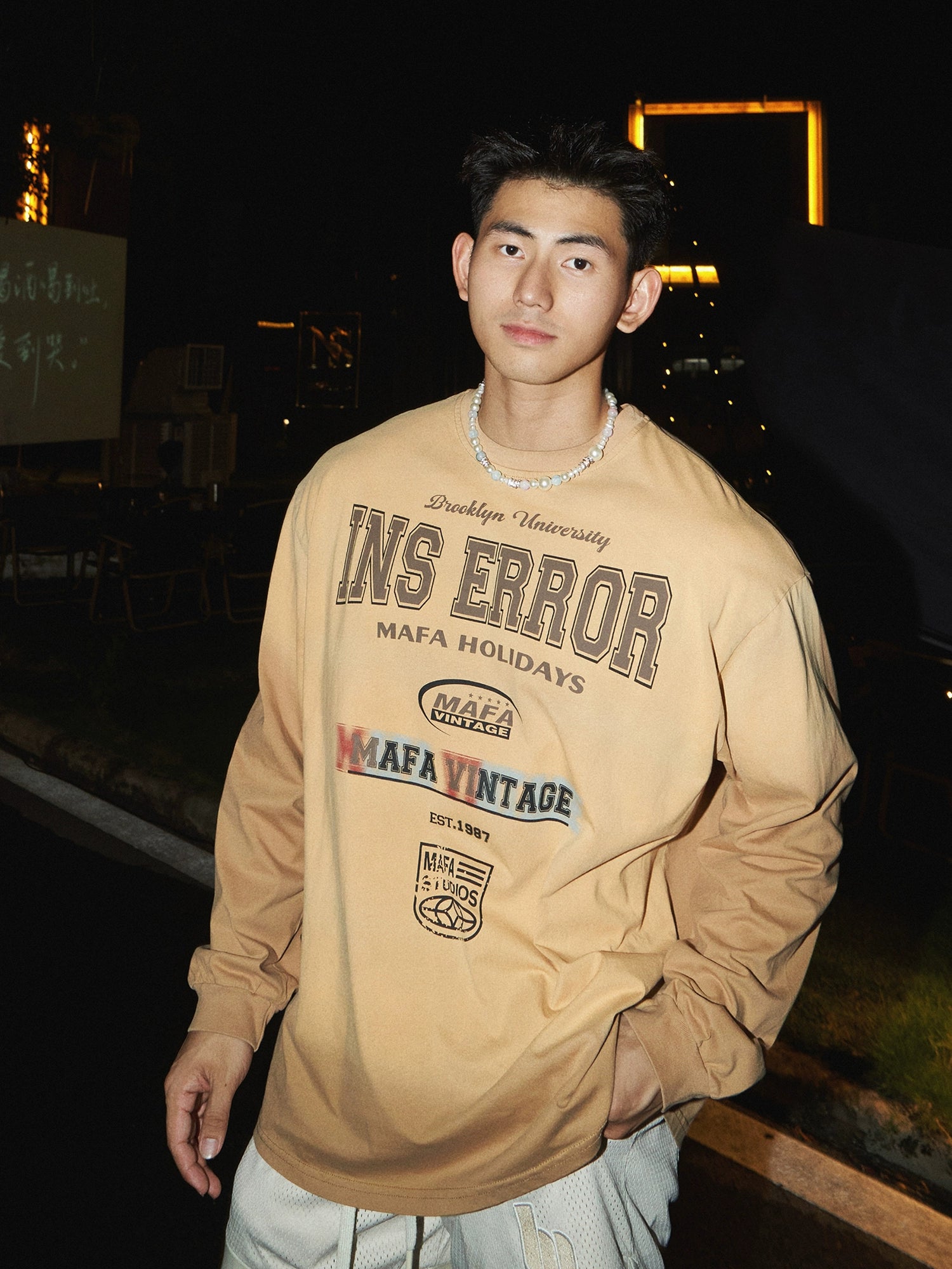 Vintage University Graphic Sweatshirt