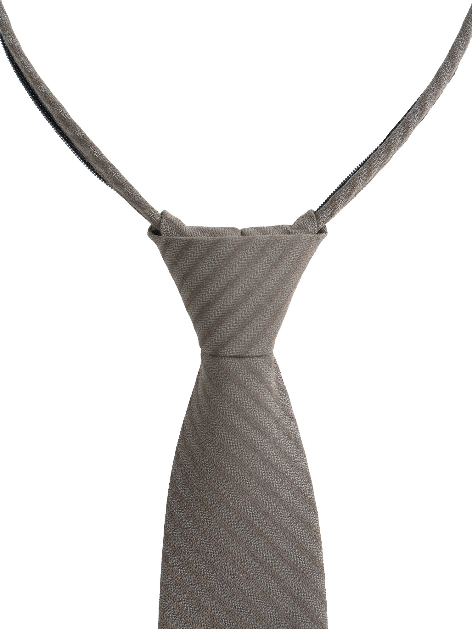 Classic Grey Striped Tie