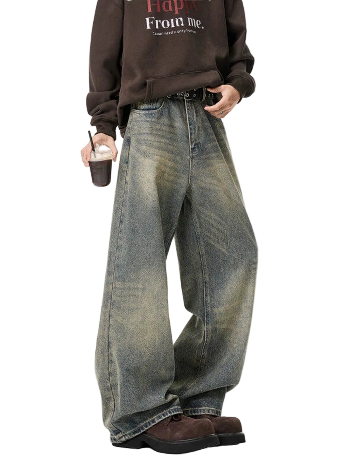 Rust Fade Vintage Wash Jeans